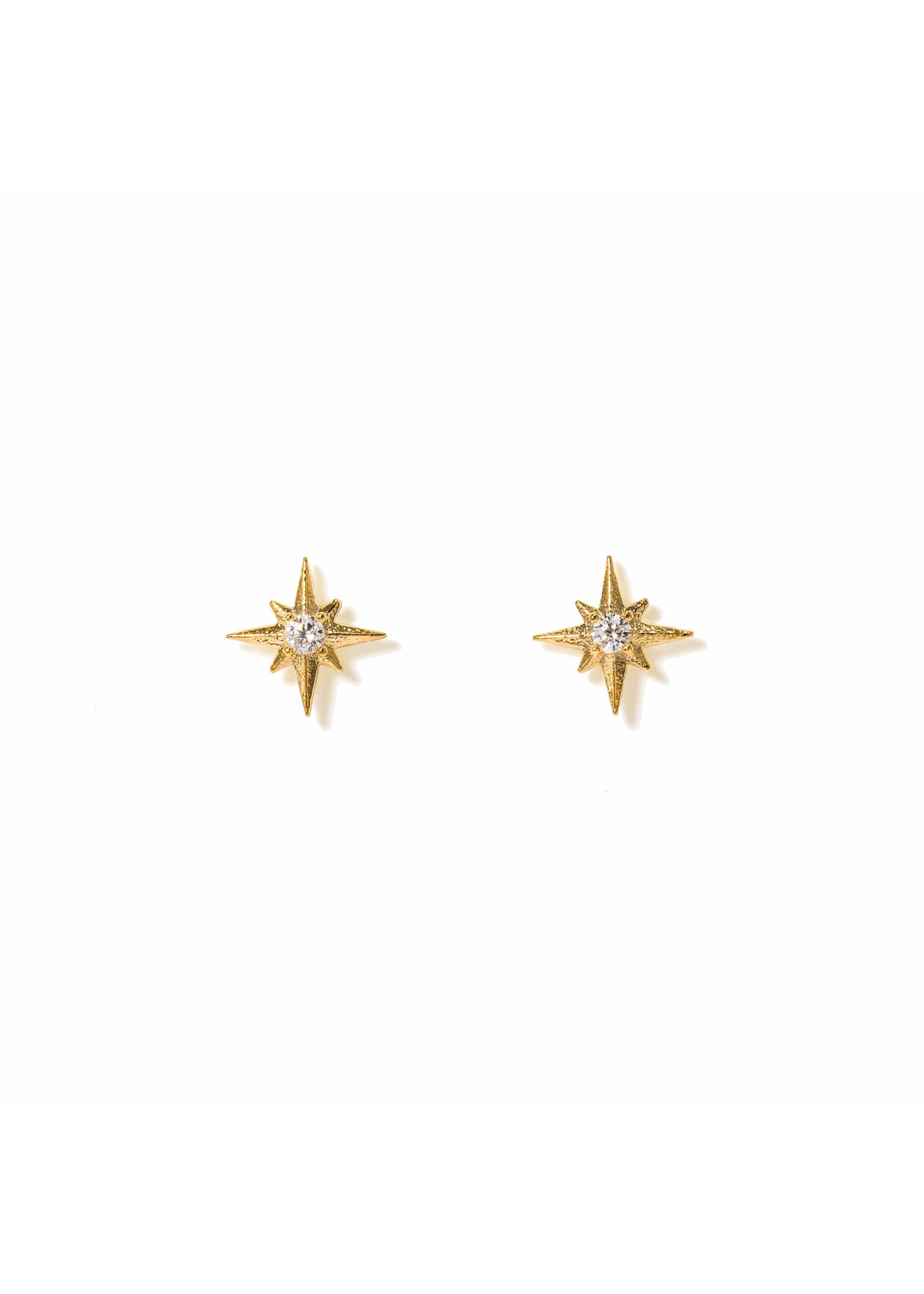 Lover's Tempo Lone Star Stud Earrings - 8mm, Sterling Silver Post