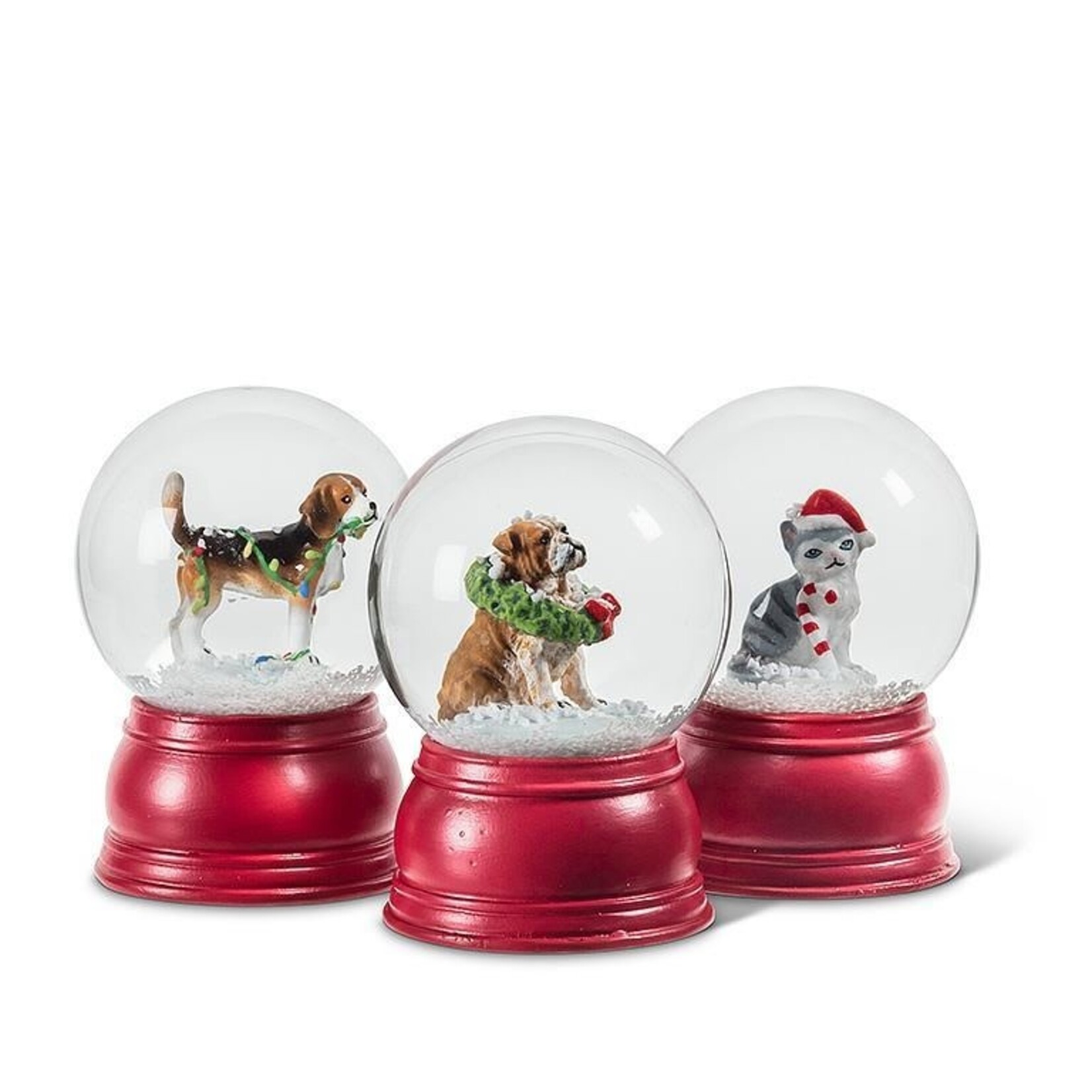 Small Holiday Pet Snow Globe - Assorted