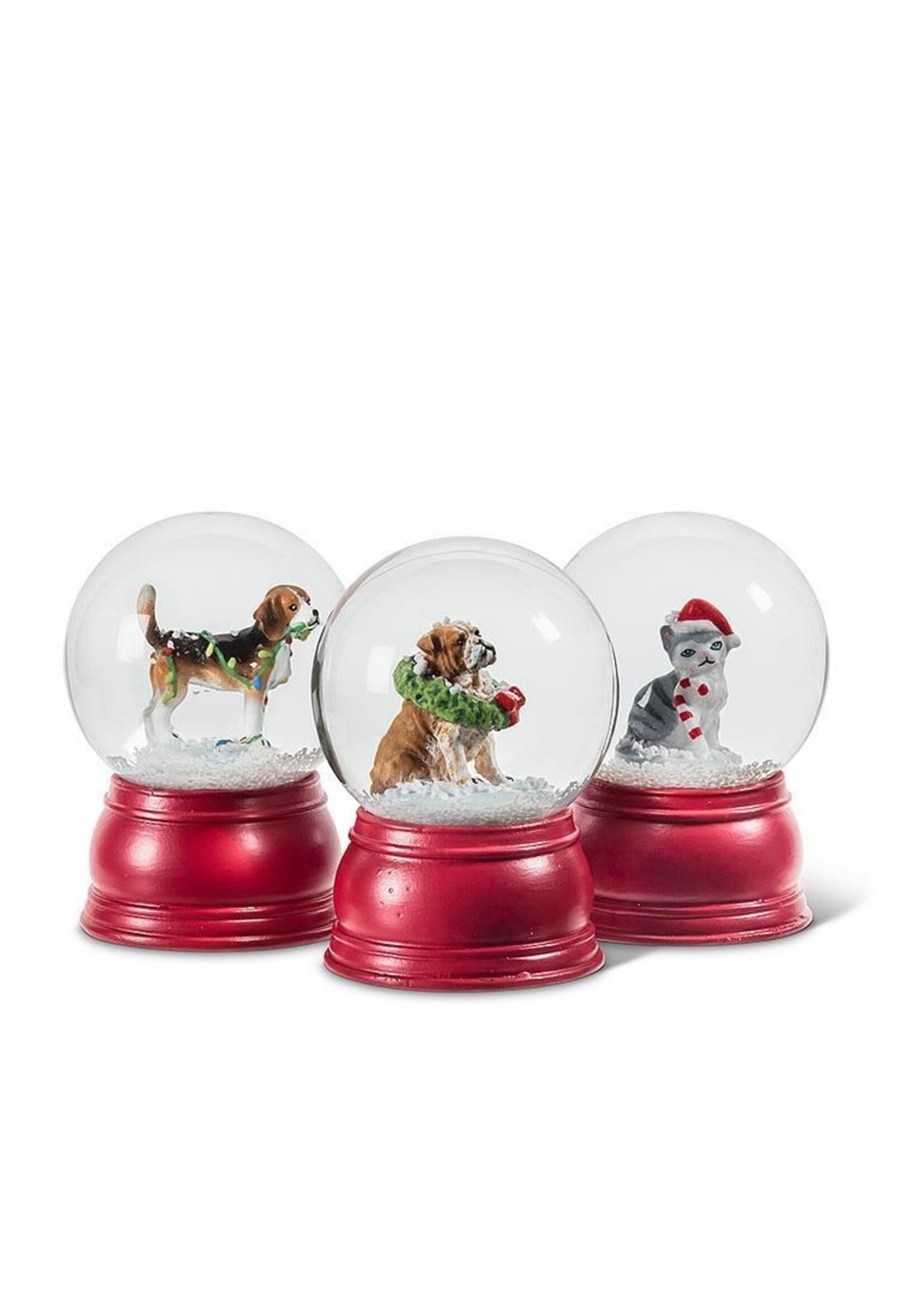 Small Holiday Pet Snow Globe - Assorted