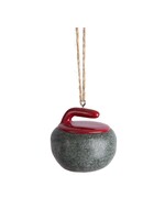 Curling Rock Ornament
