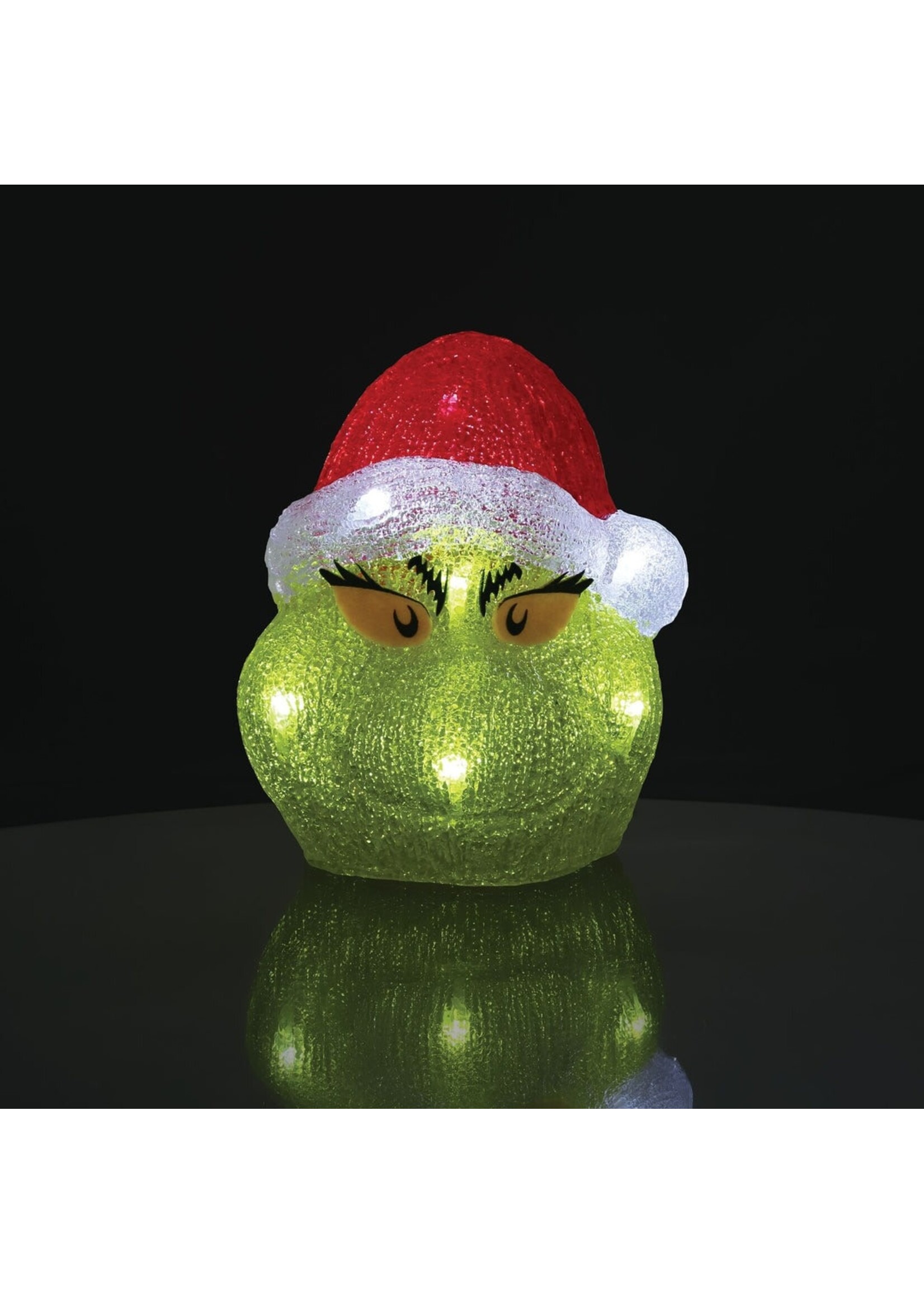 Grinch Head 8" Light