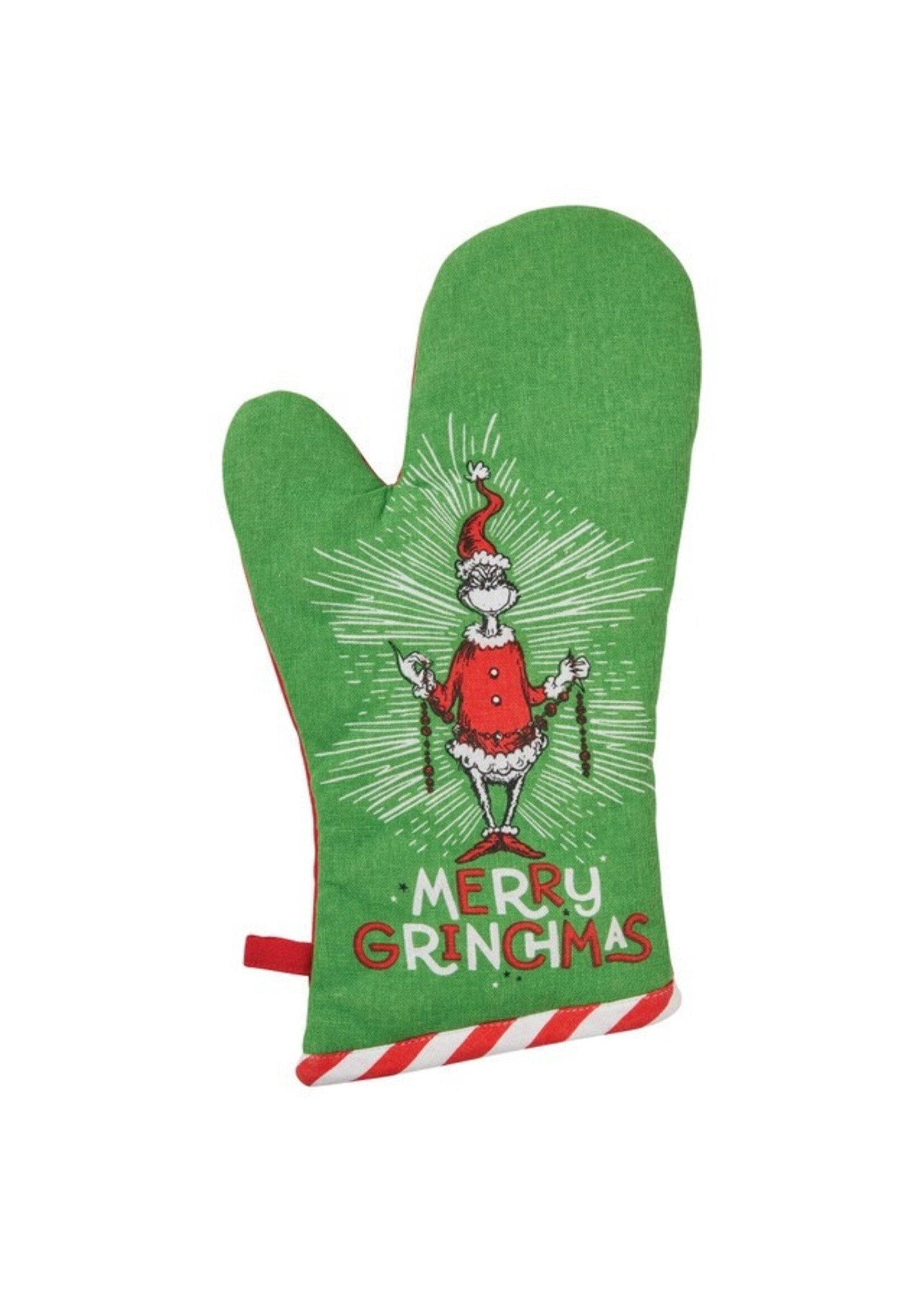 Grinch Oven Mitt
