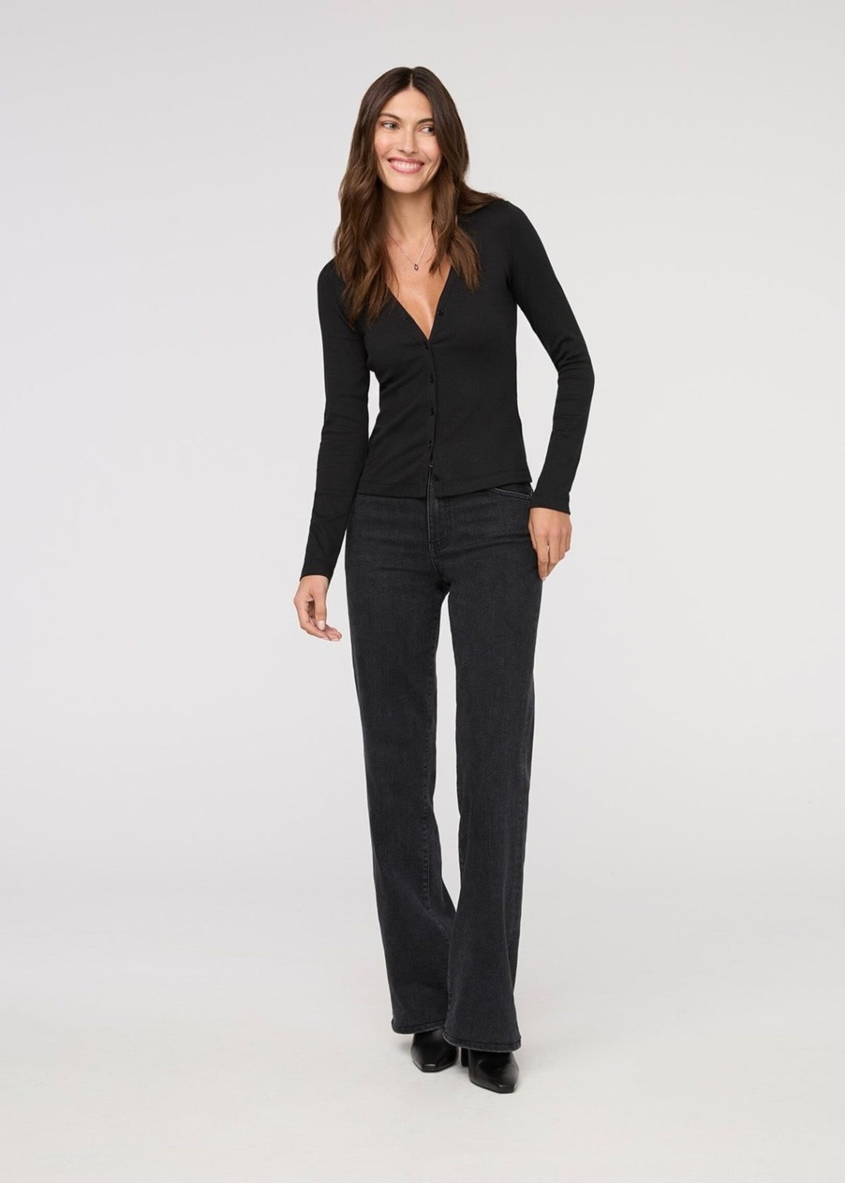 DUER WOJS1645 - Ribbed Pima Fitted Button Down