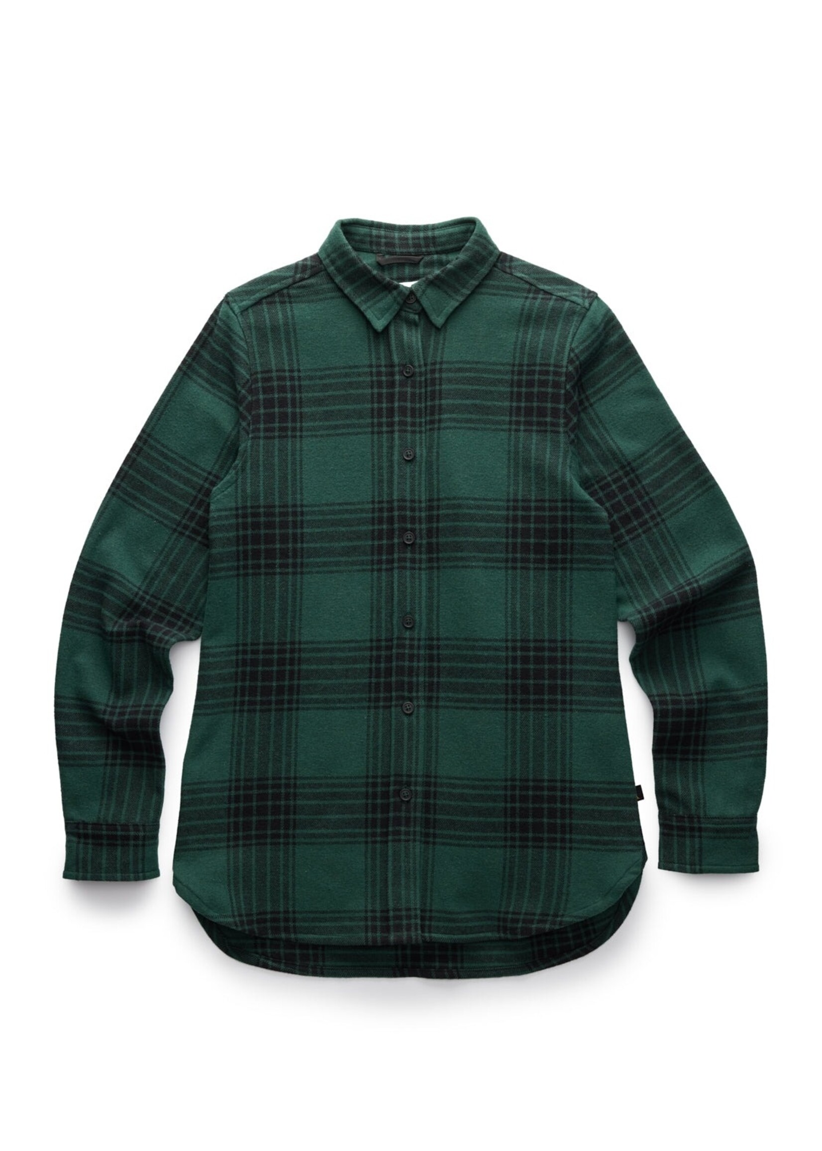 ANIÁN Women's Sunday Flannel Shirt - Forest