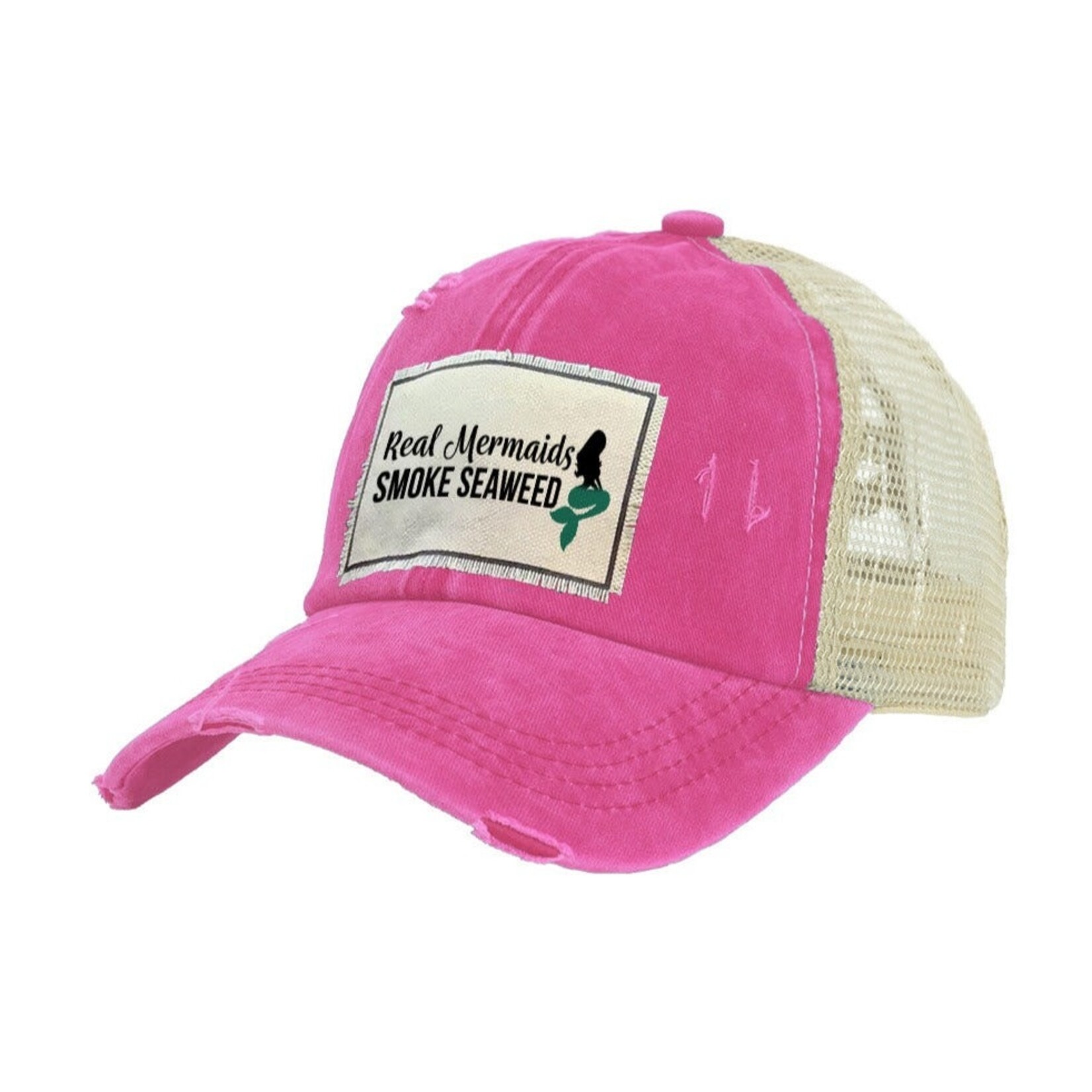 Brief Insanity Real Mermaids Smoke Seaweed Cap
