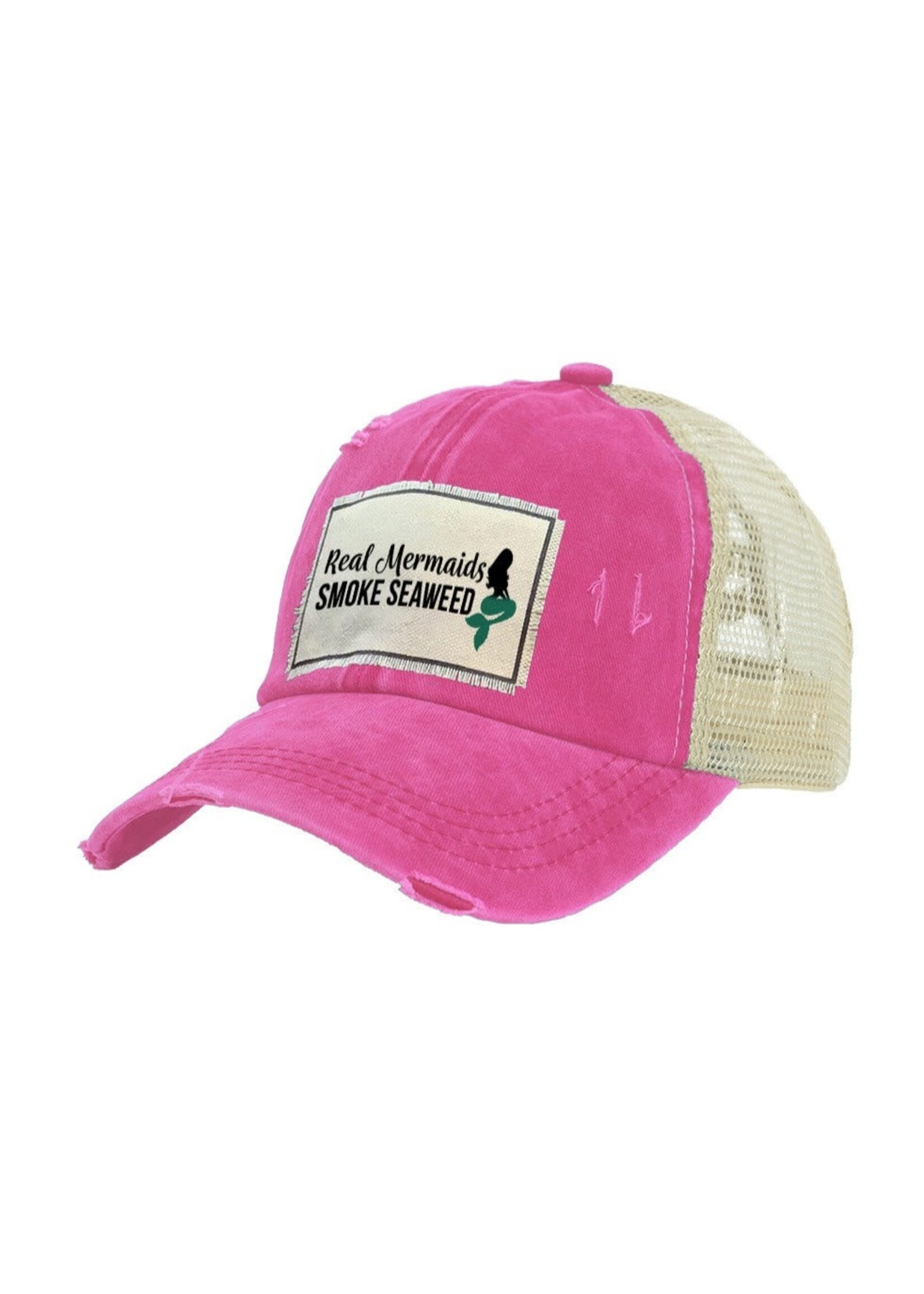 Brief Insanity Real Mermaids Smoke Seaweed Cap