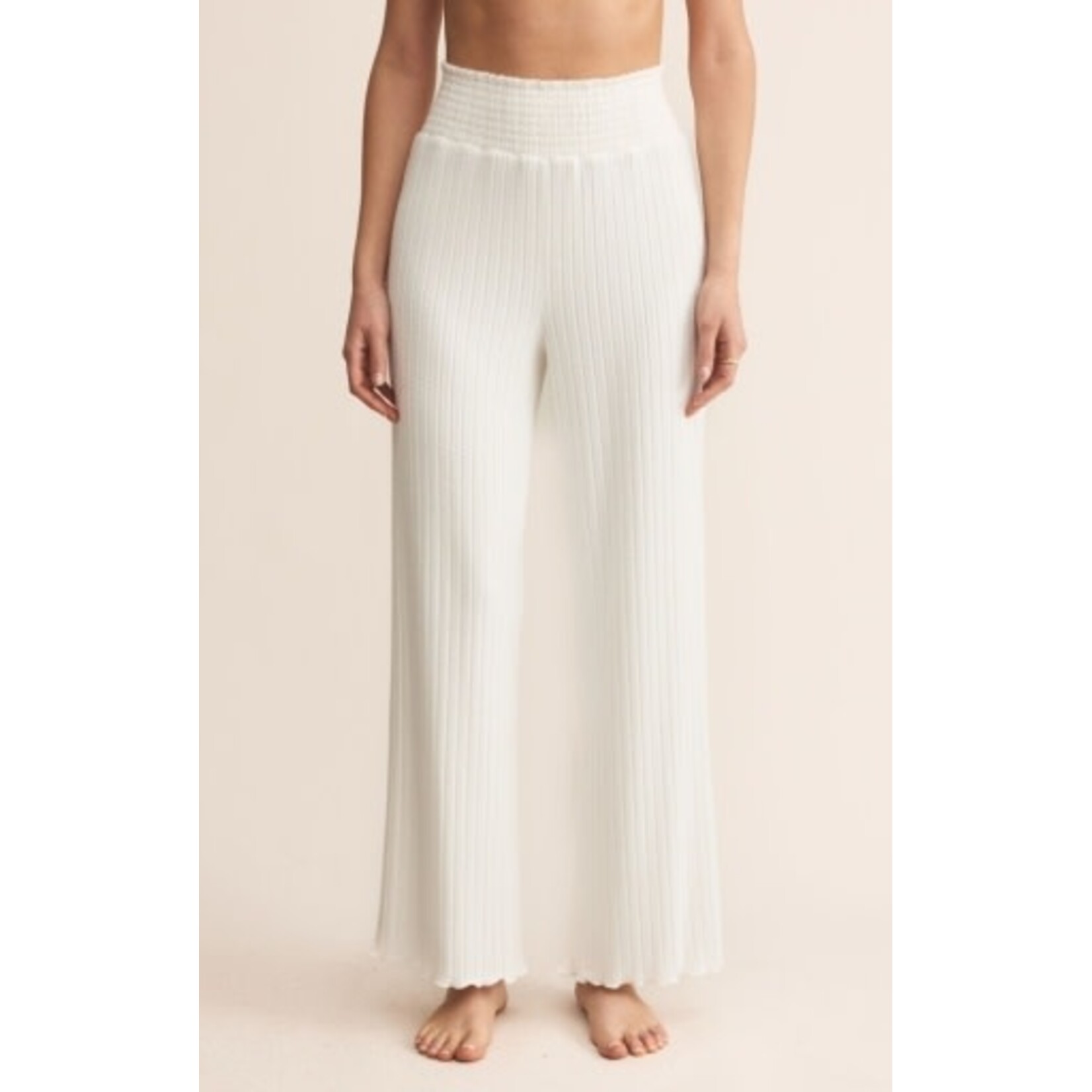 Z Supply Dawn Smocked Rib Pant