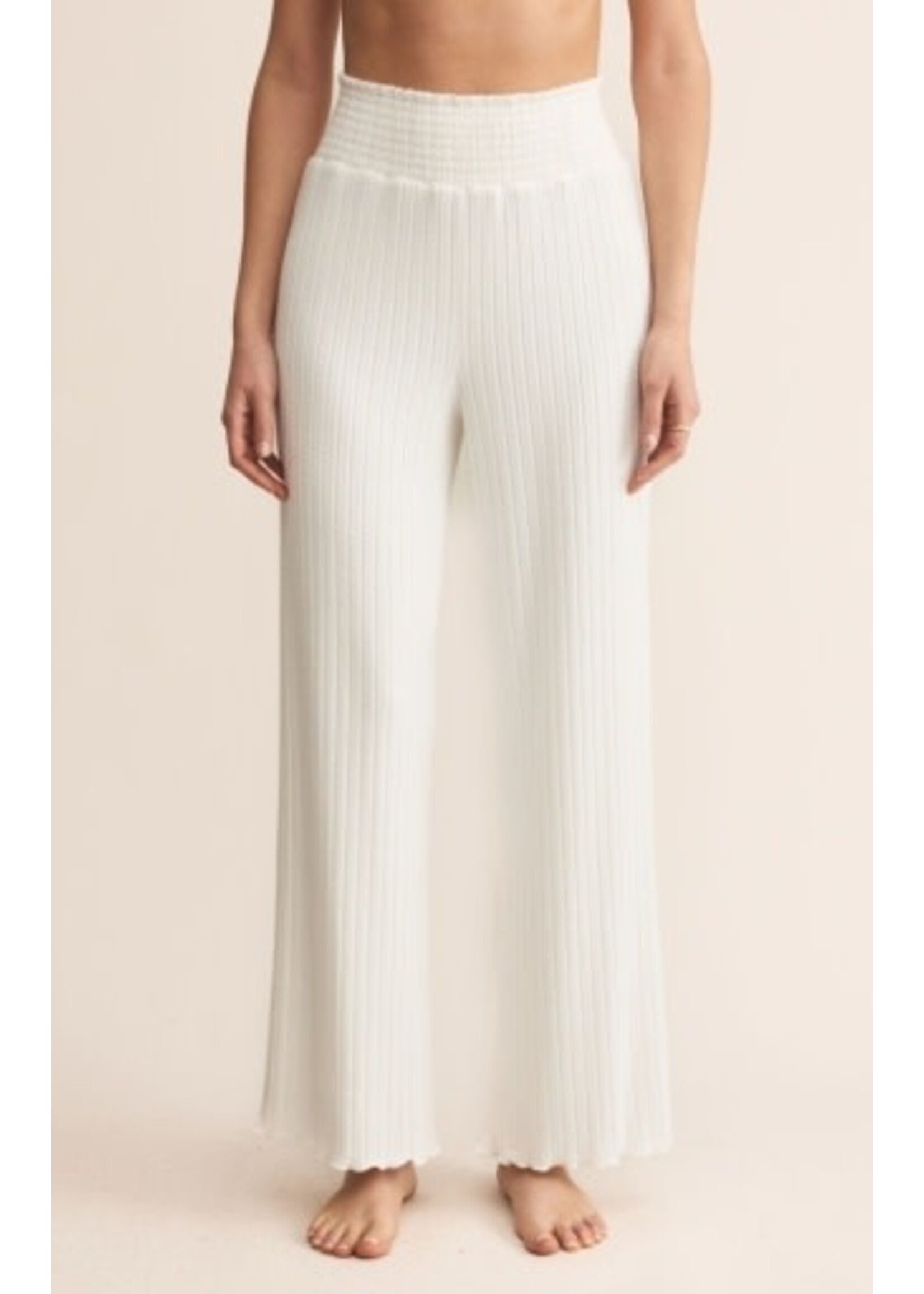 Z Supply Dawn Smocked Rib Pant