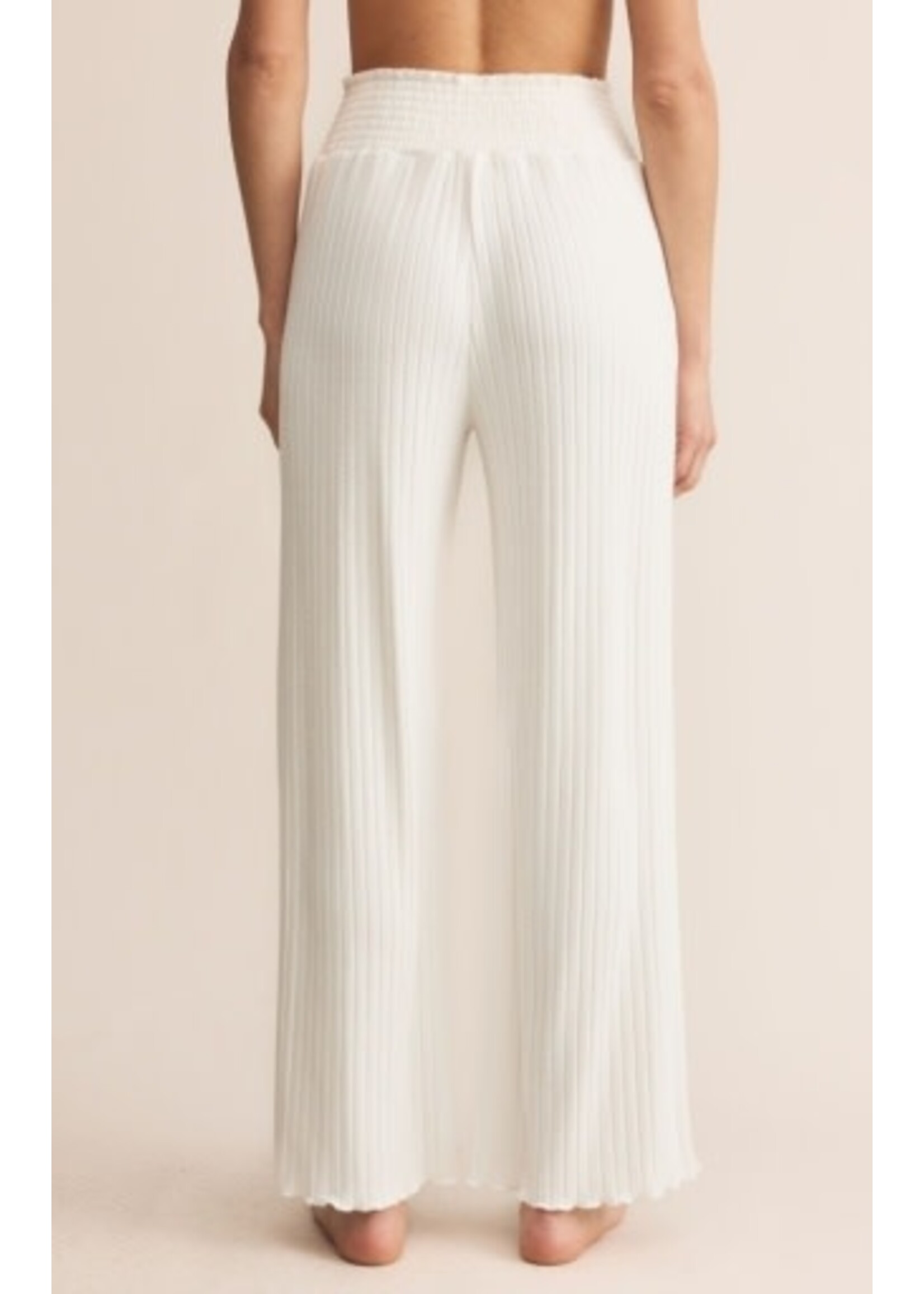 Z Supply Dawn Smocked Rib Pant