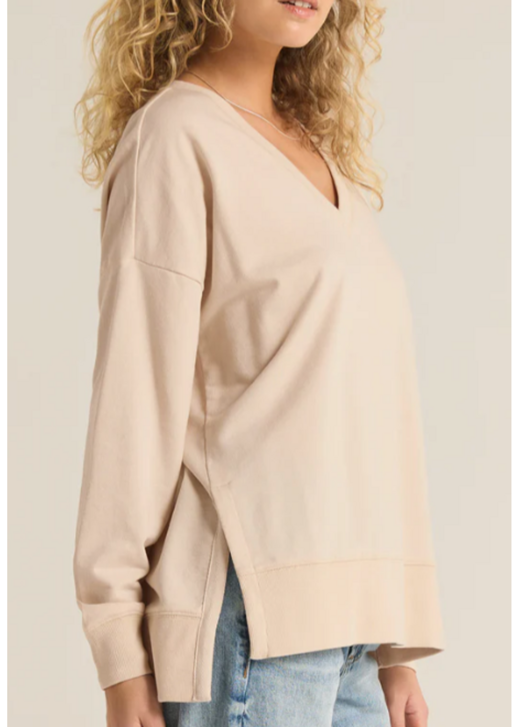 Z Supply ZT231332 MODERN V NECK WEEKENDER