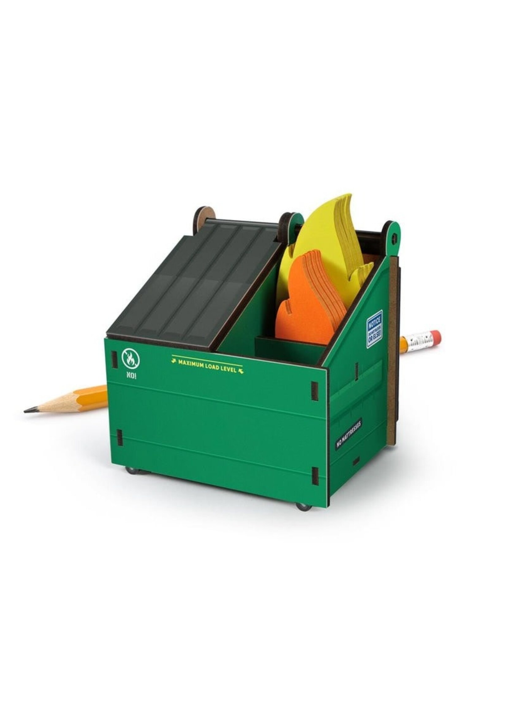 Desk Dumpster Pencil Holder