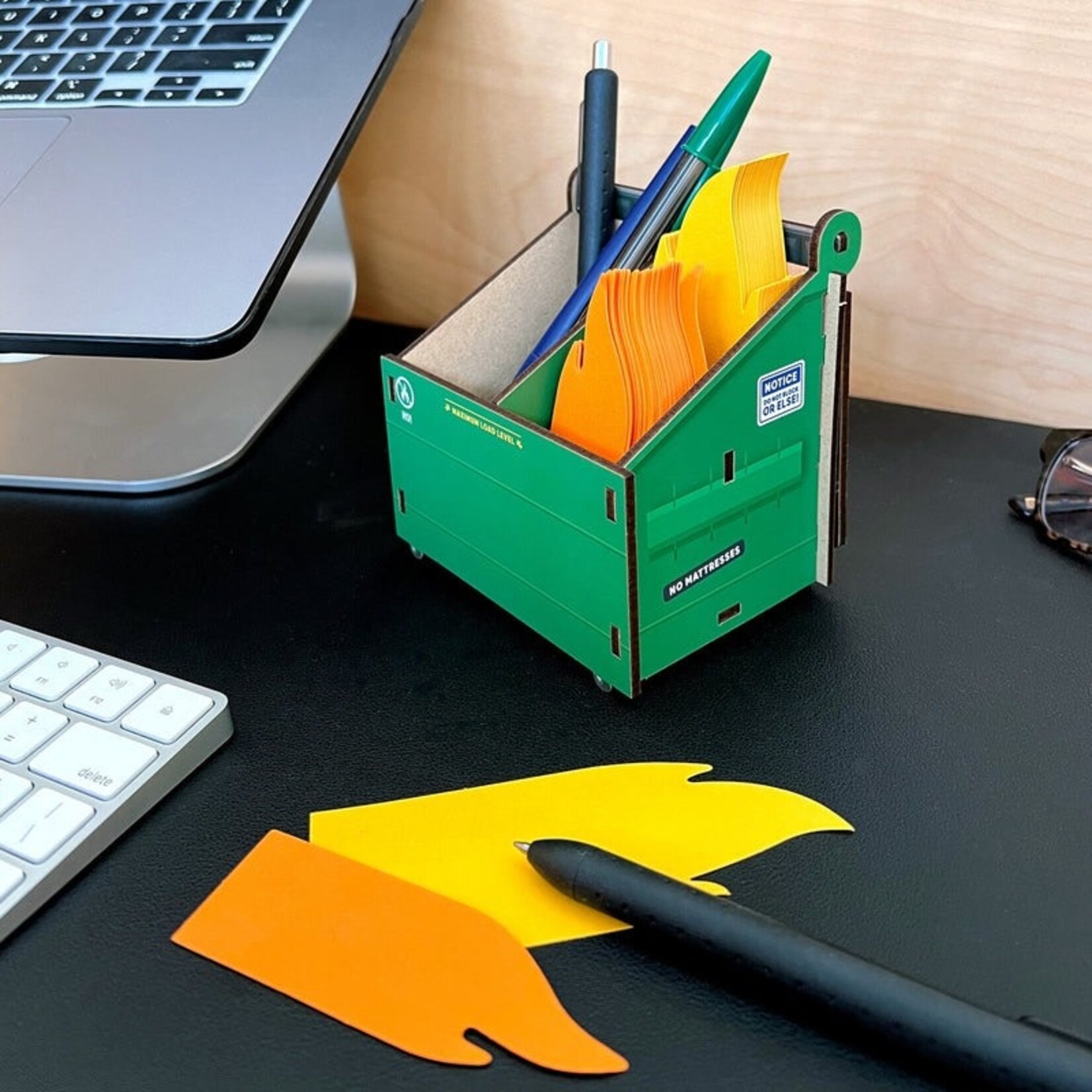 Desk Dumpster Pencil Holder