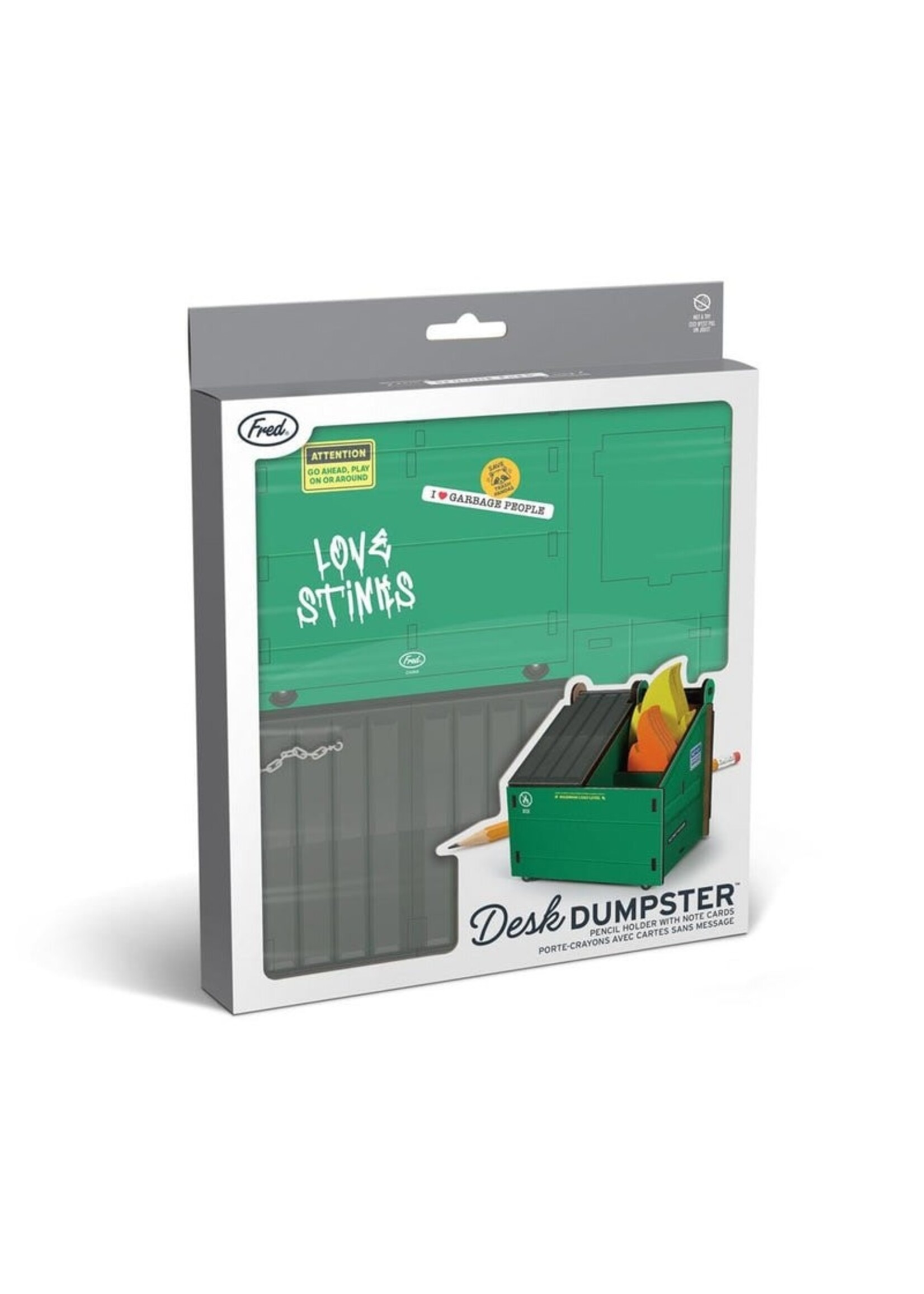 Desk Dumpster Pencil Holder
