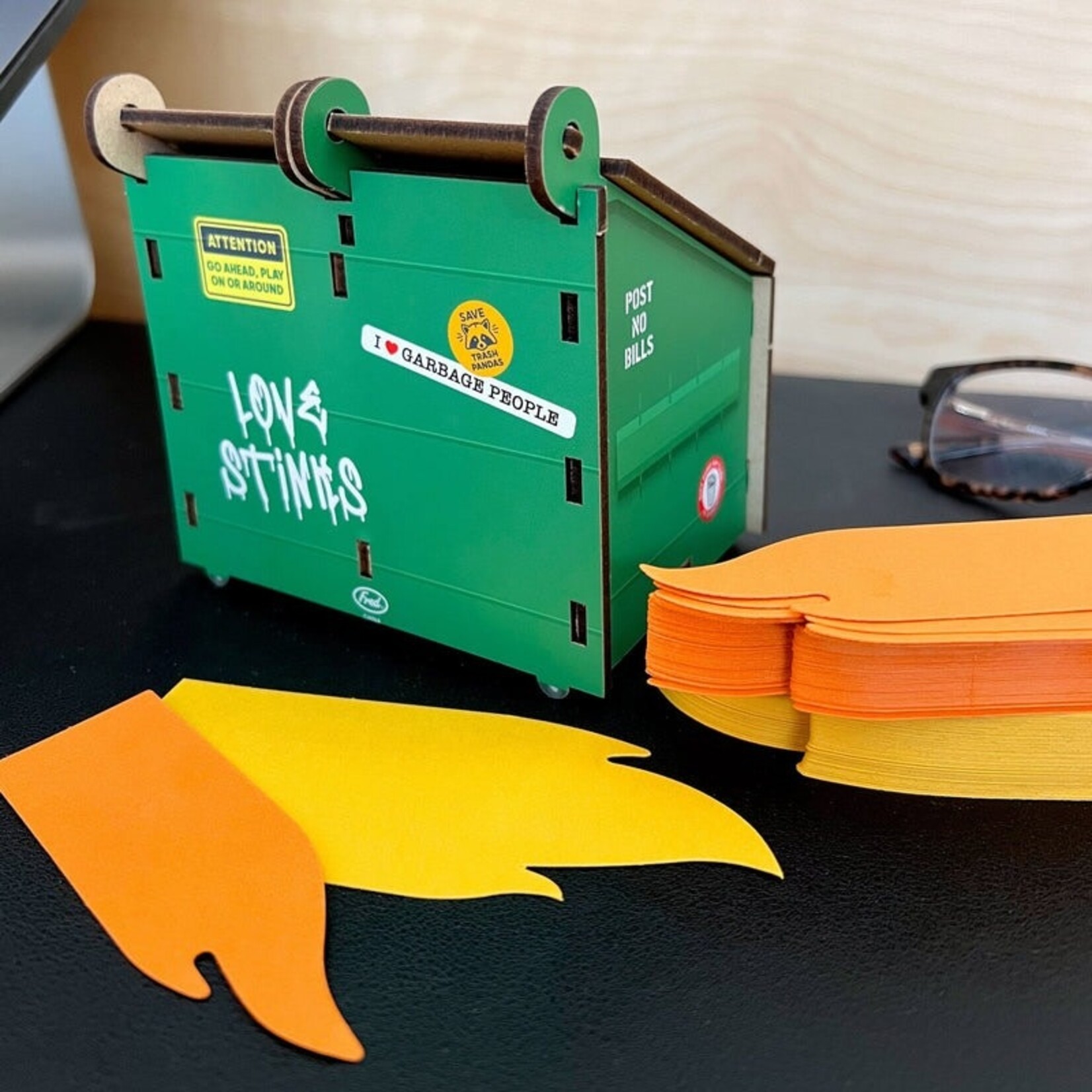 Desk Dumpster Pencil Holder