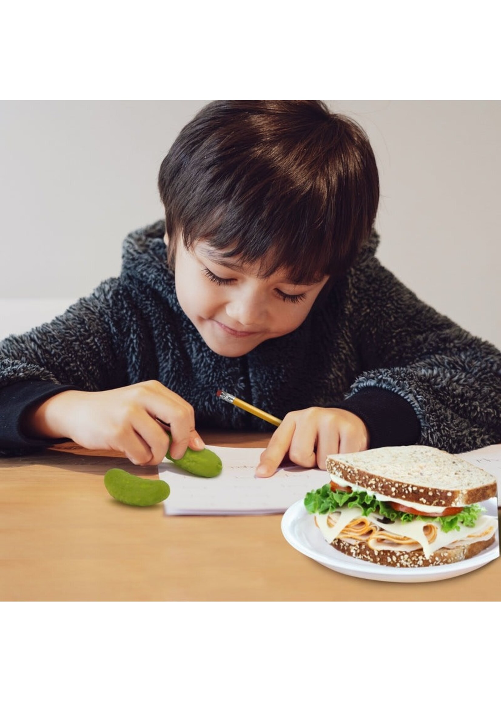 Pickle Erasers 2-Pack