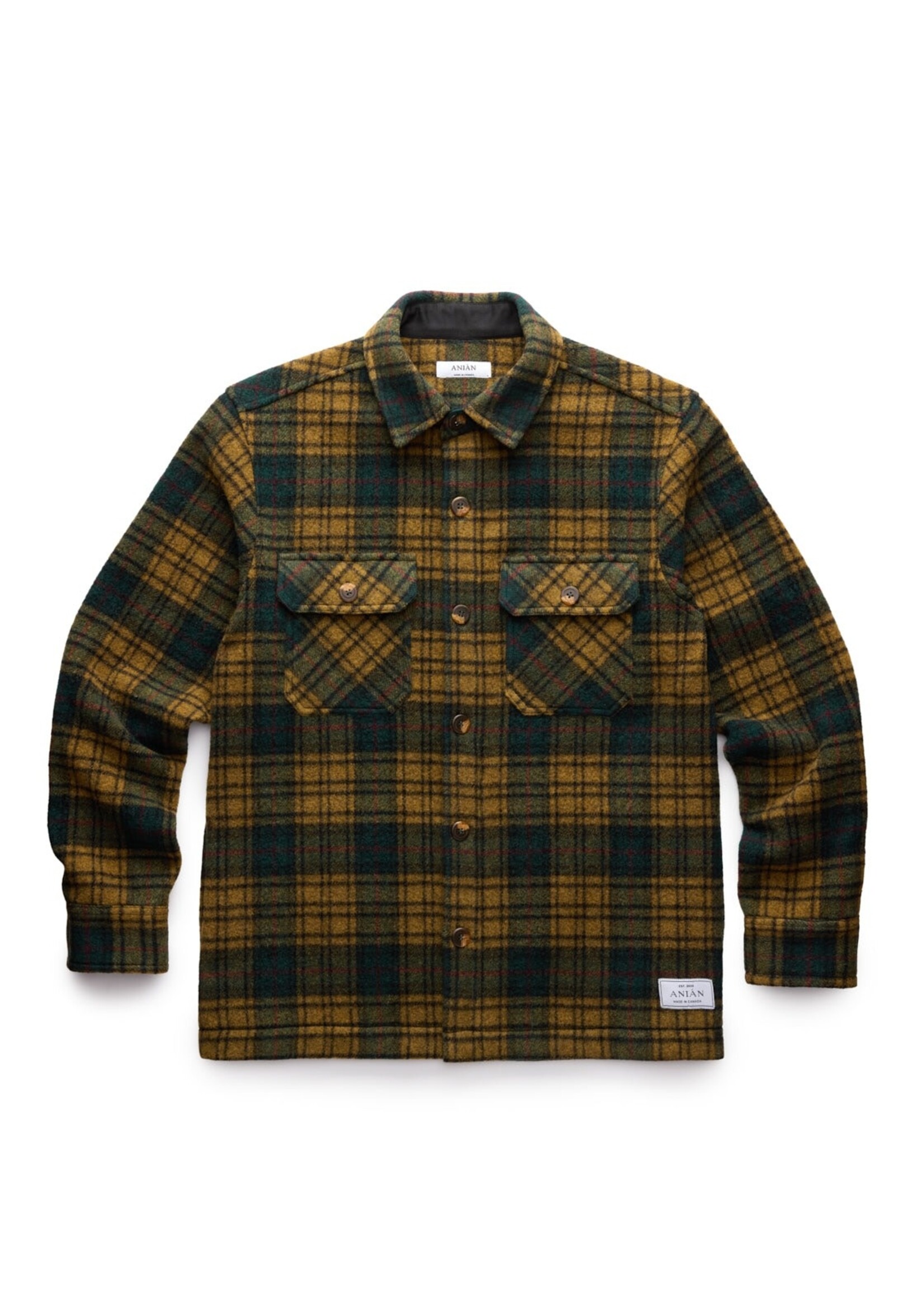 ANIÁN Men's The Field Florenzia Wool Coat