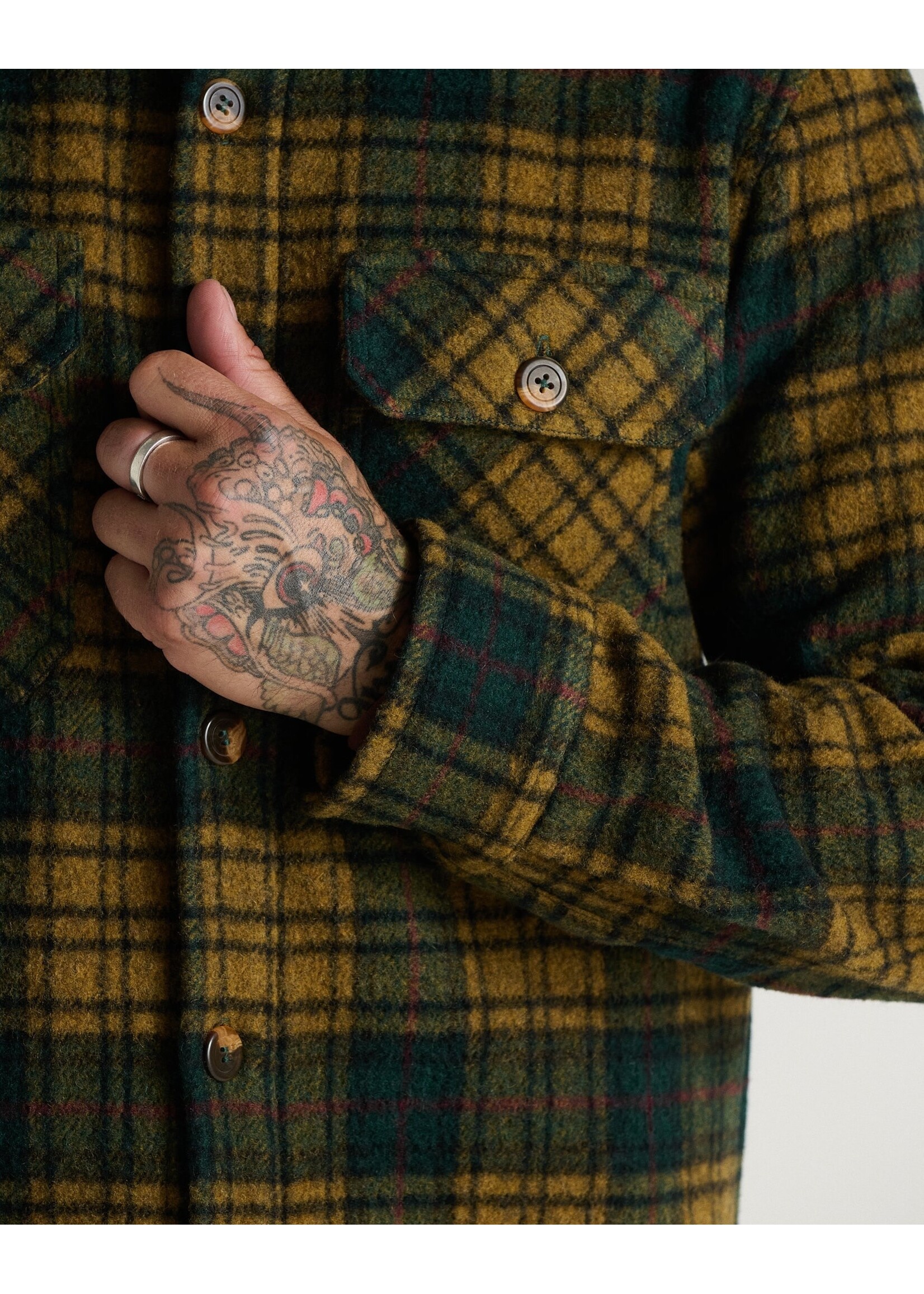 ANIÁN Men's The Field Florenzia Wool Coat