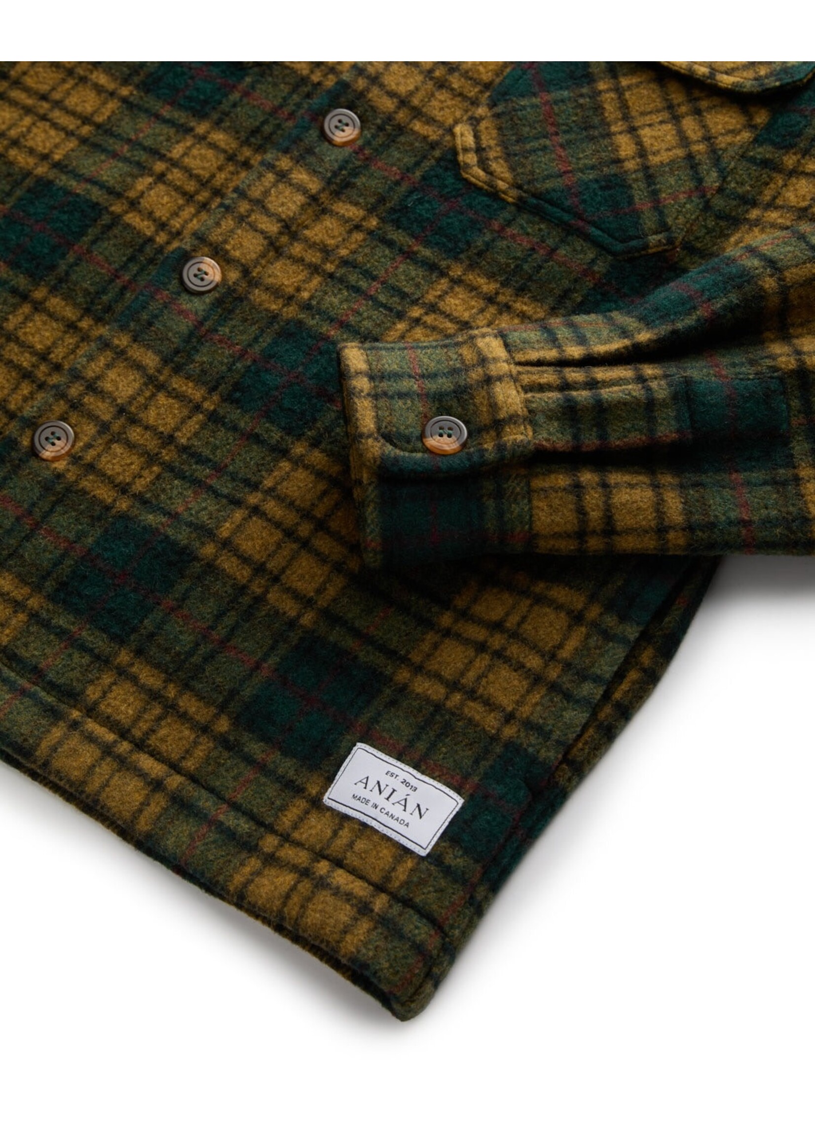 ANIÁN Men's The Field Florenzia Wool Coat