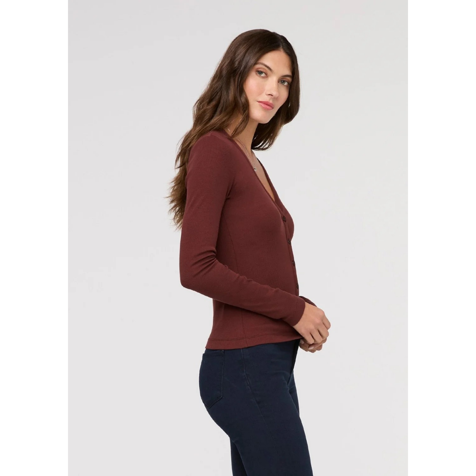 DUER WOJS1645 - Ribbed Pima Fitted Button Down