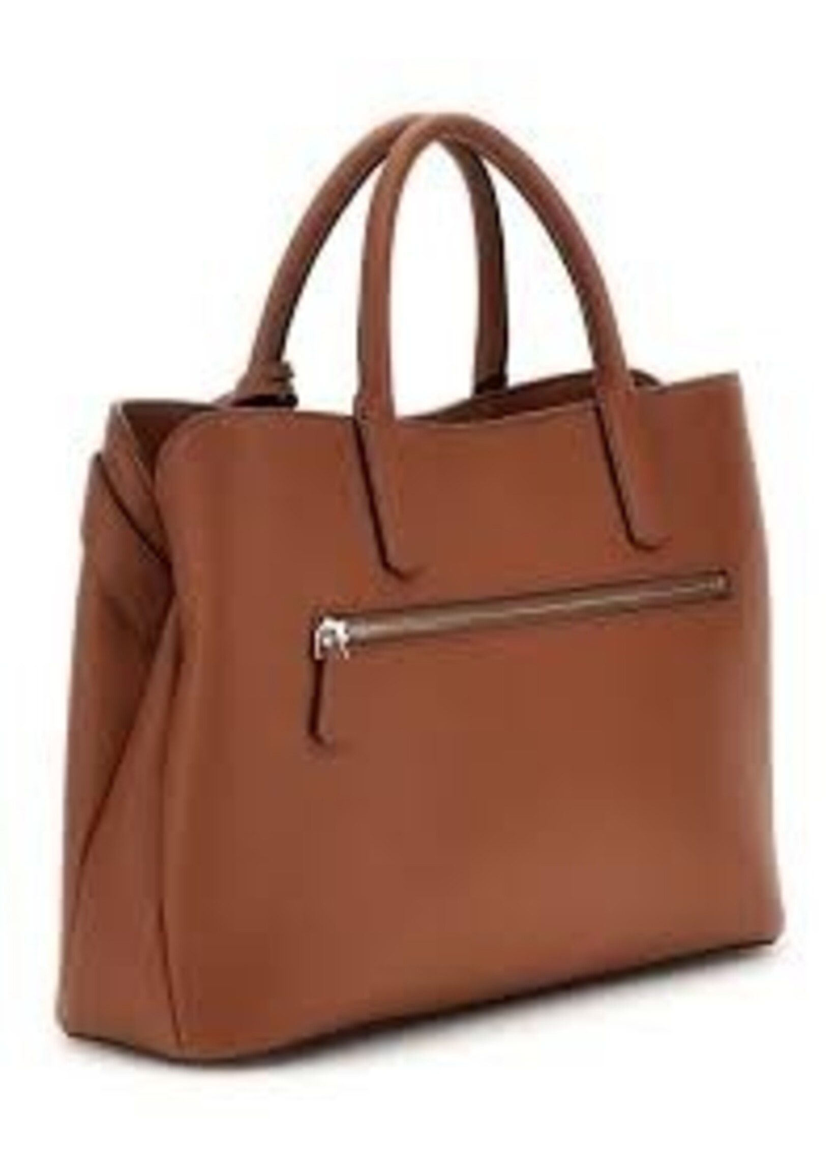 Guess Gregoria Girlfriend Satchel - Large (Cognac)