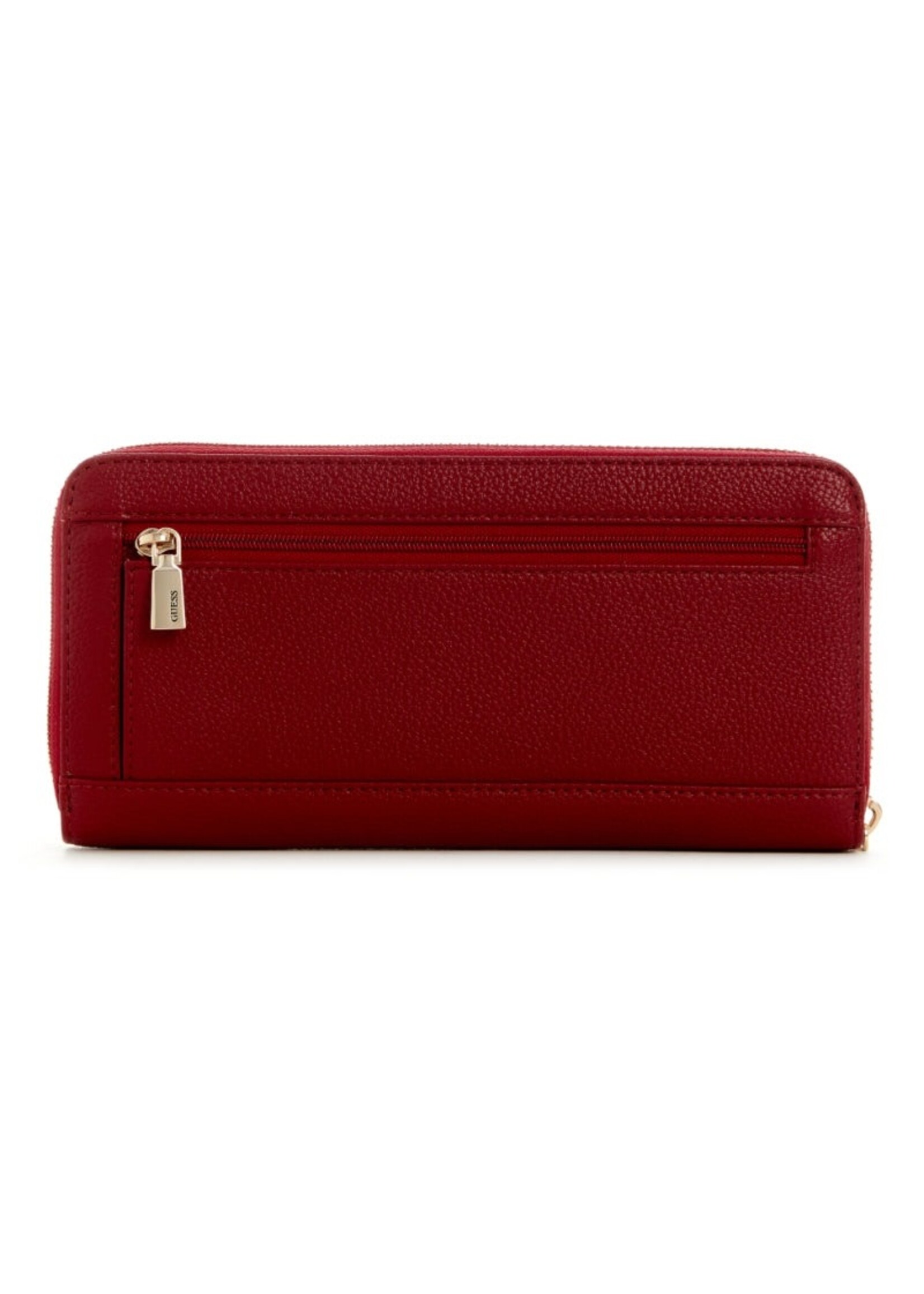 Guess Gregoria Large Zip Around Wallet - Red