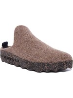 Asportuguesas Wool & Cork Round Toe Mules