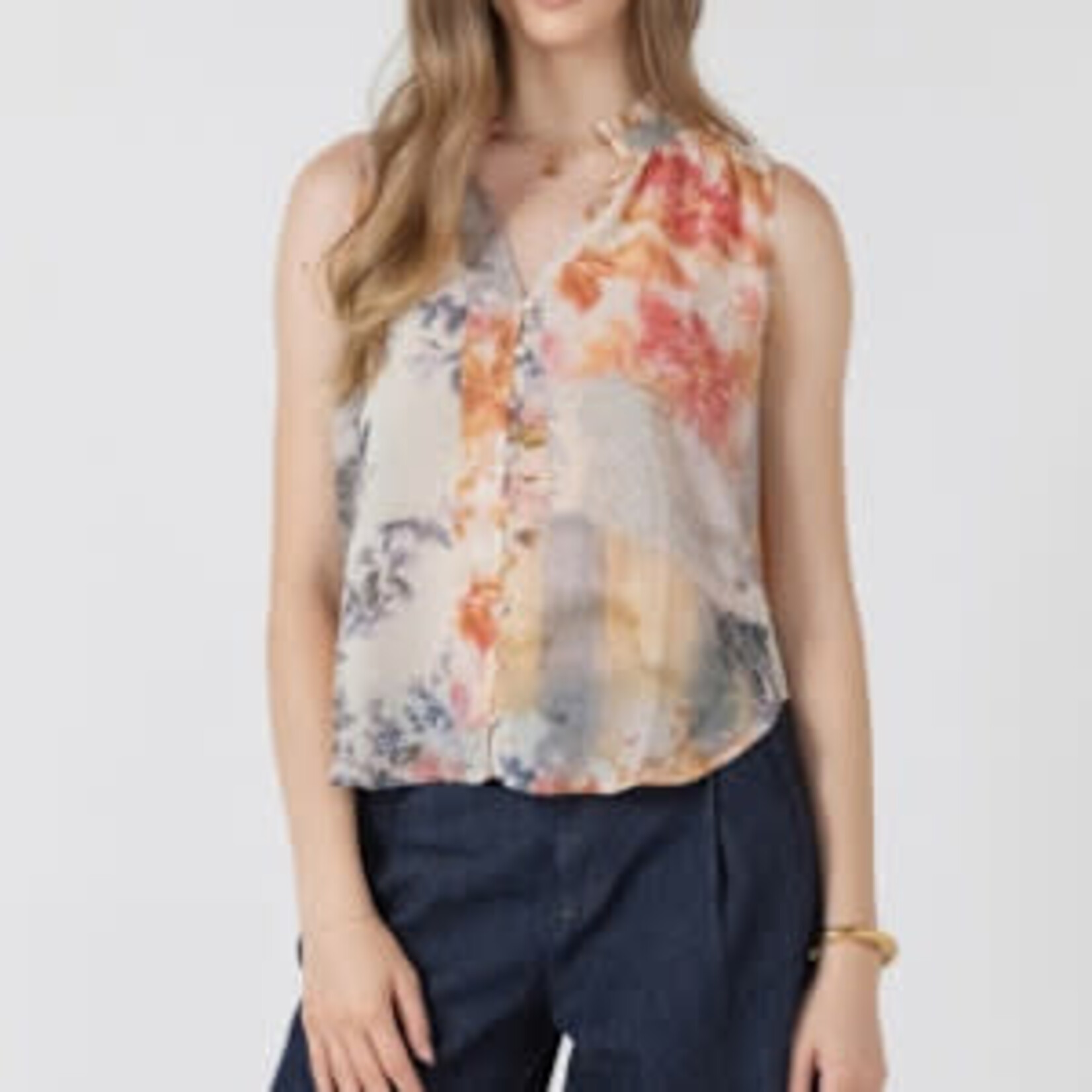 Black Tape 2723753 Flowy Button Front Blouse