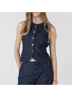 Black Tape Light-Weight Denim Vest