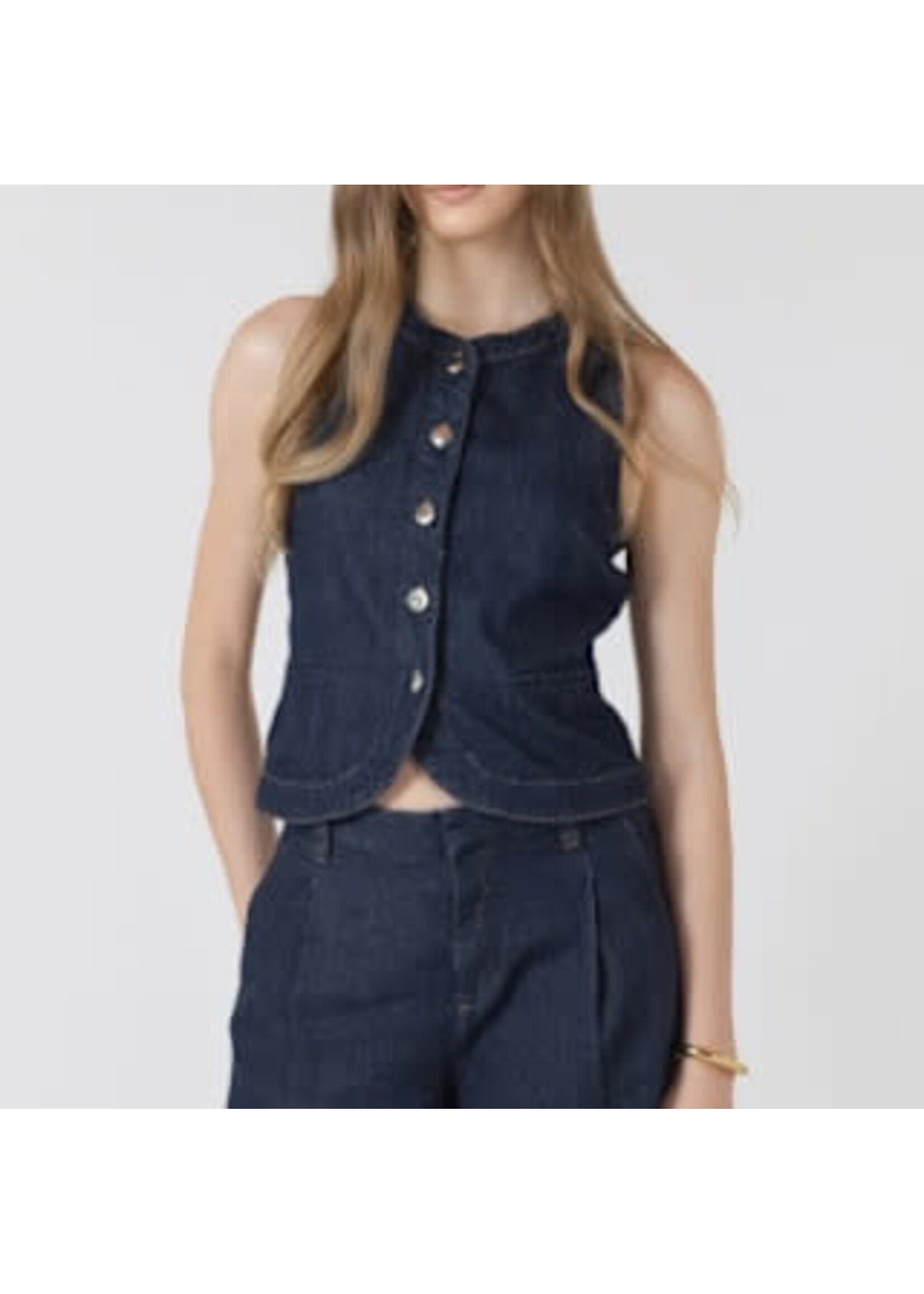 Black Tape 2725000 Light-Weight Denim Vest