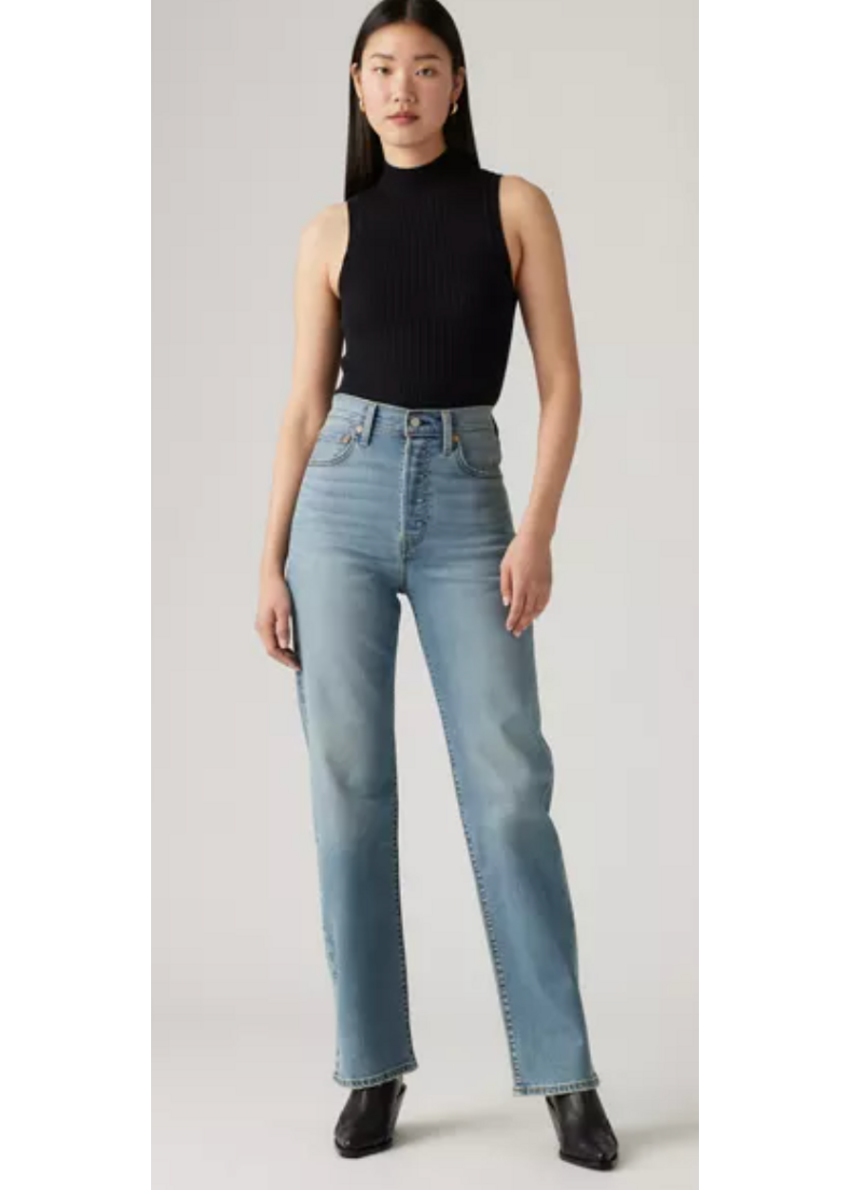 Levi Strauss Canada RIBCAGE FULL LENGTH STRAIGHT LET (with stretch) LEVI JEAN