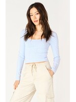 Dex Clothing Scoopneck Pointelle Sweater