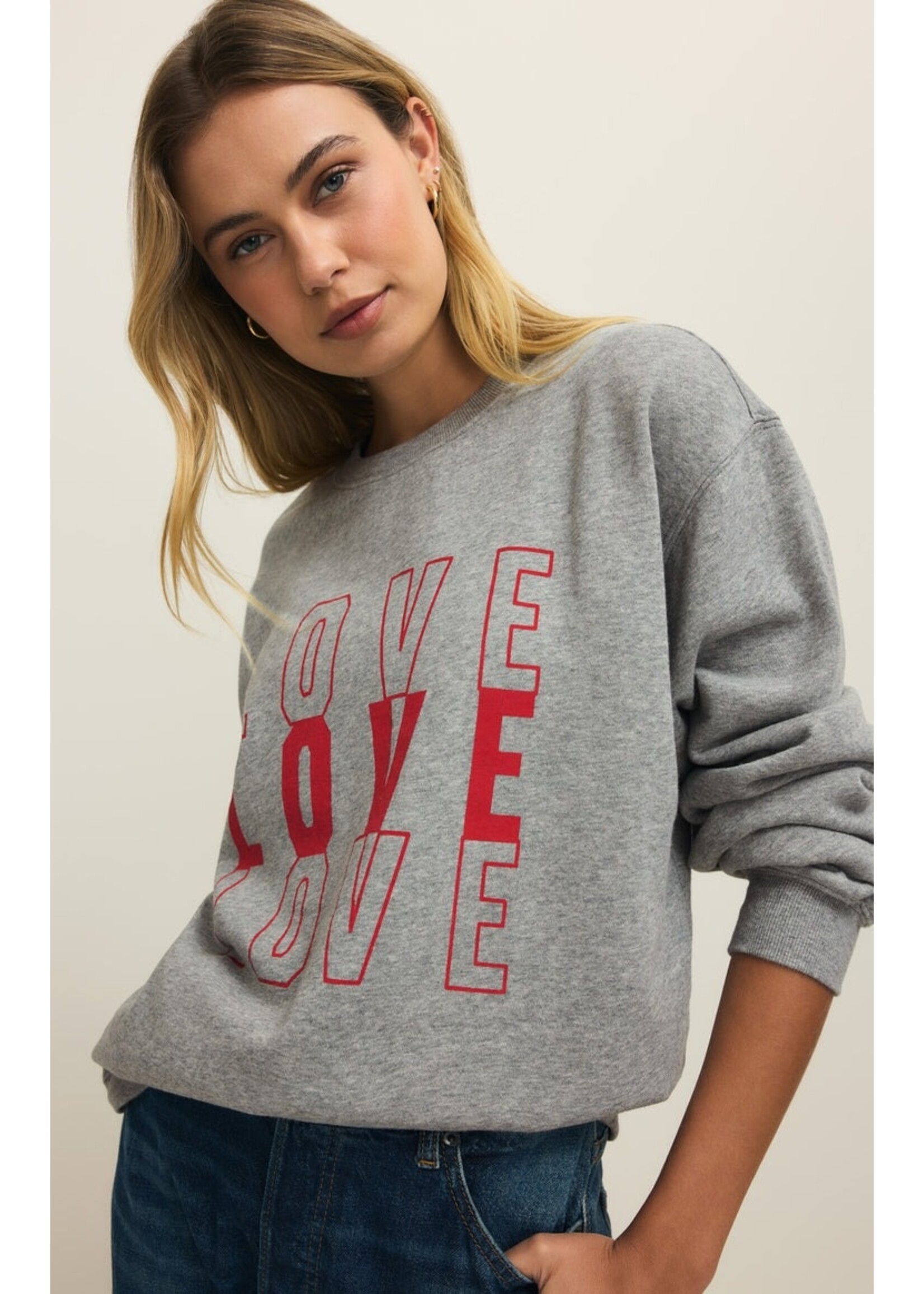 Diverse Group GT261454 - Amor Boyfriend Sweatshirt