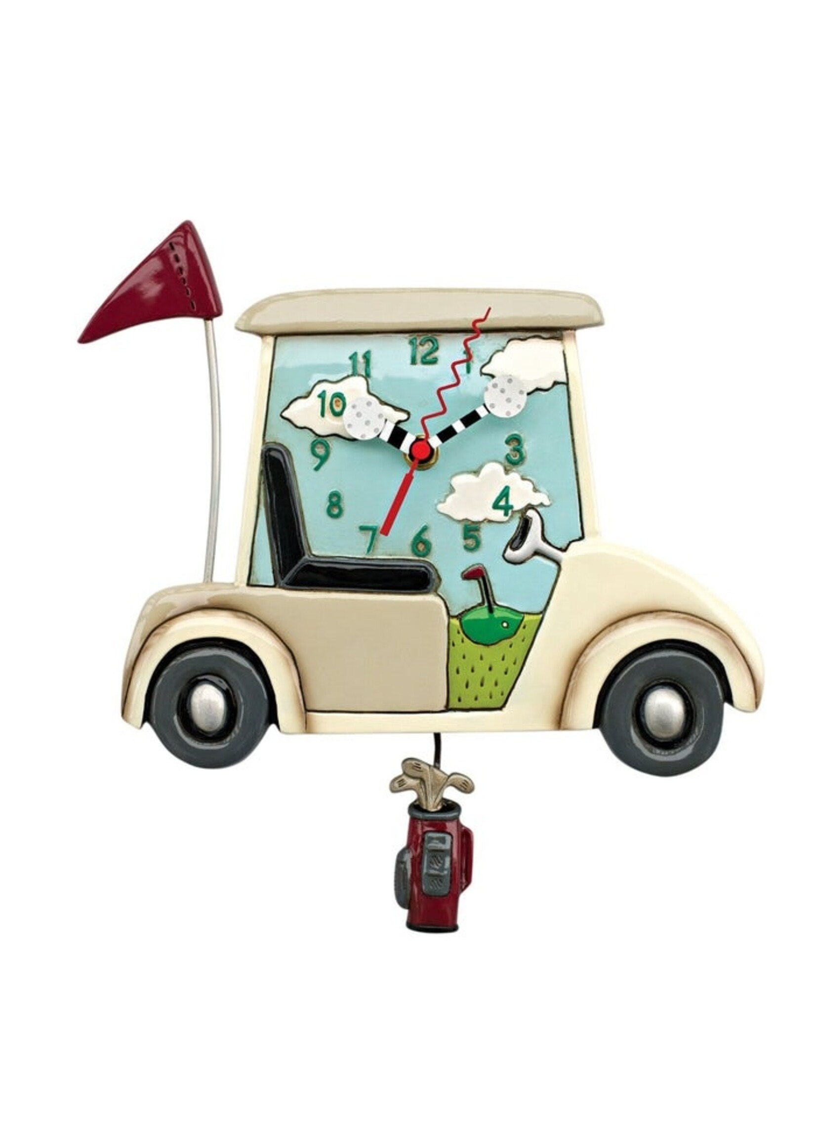 Stay the Course Golf Clock by Allen Designs
