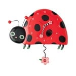 Enesco Canada Dotty Ladybug Wall Clock