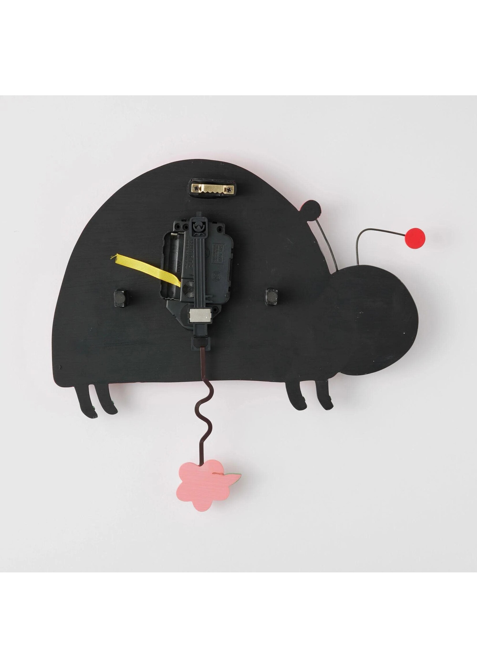 Dotty Ladybug Wall Clock by Allen Designs