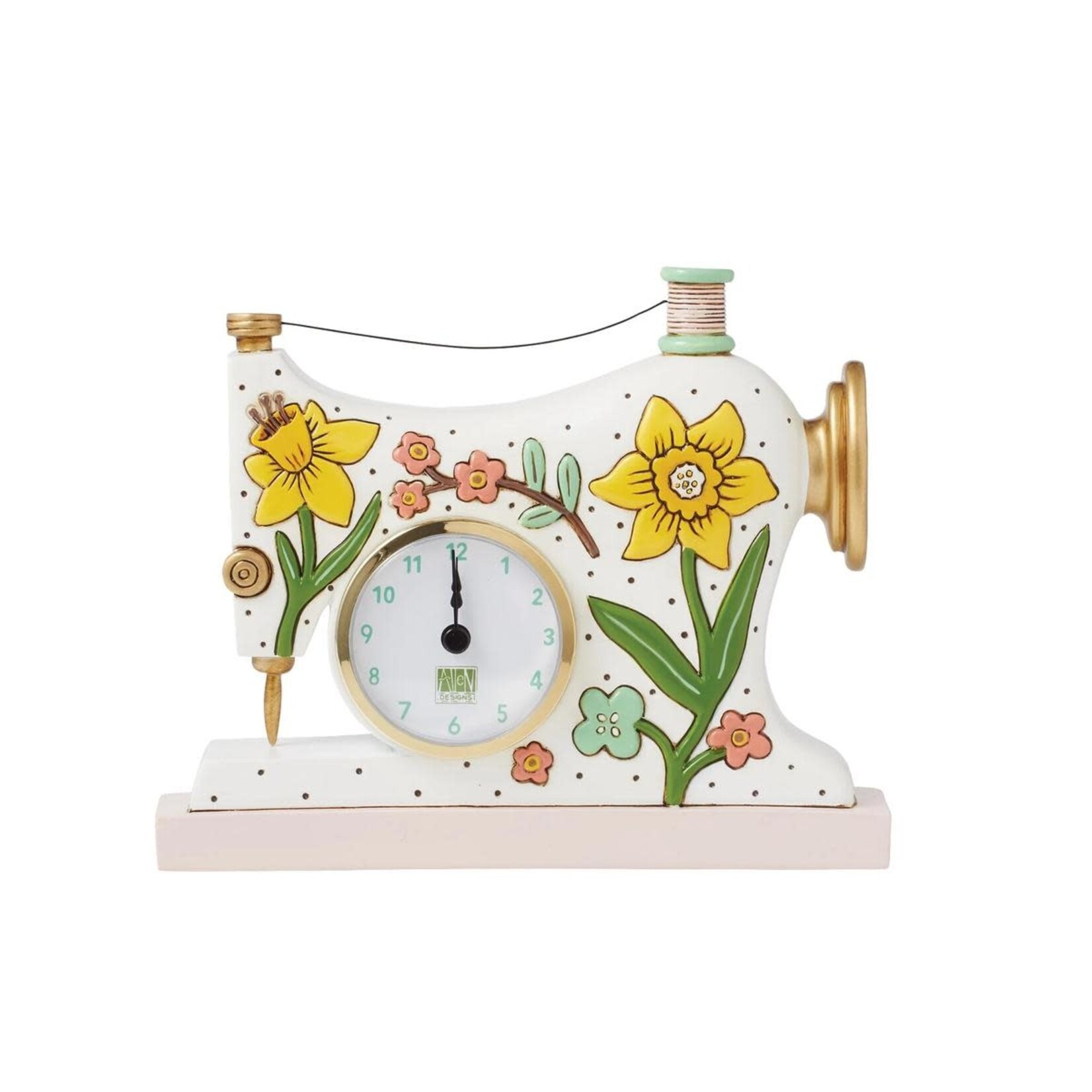 Enesco Canada Sew Happy Desk Clock by Allen Designs