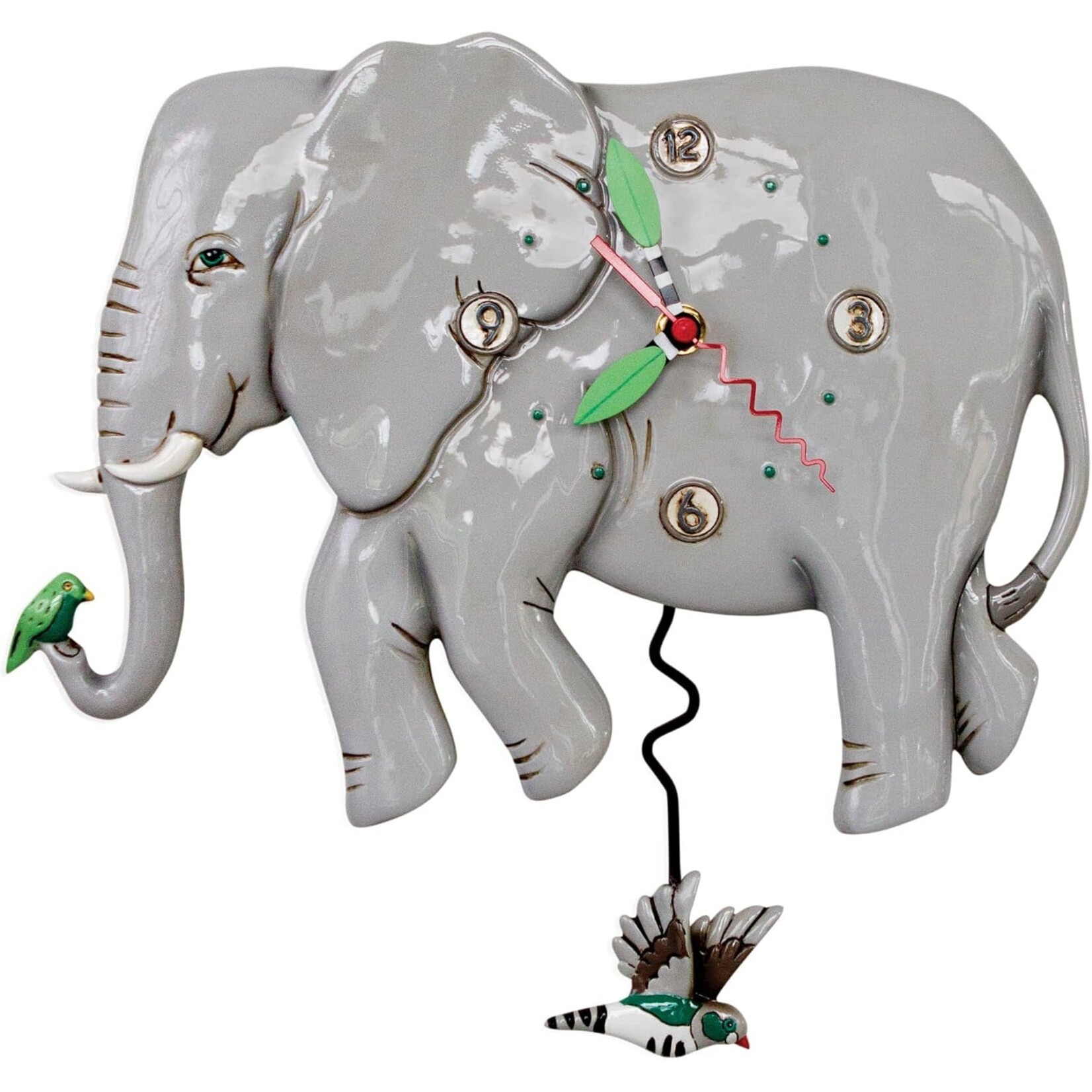 Elephante Wall Clock by Allen Designs