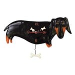 Enesco Canada Otis Dachshund Wall Clock