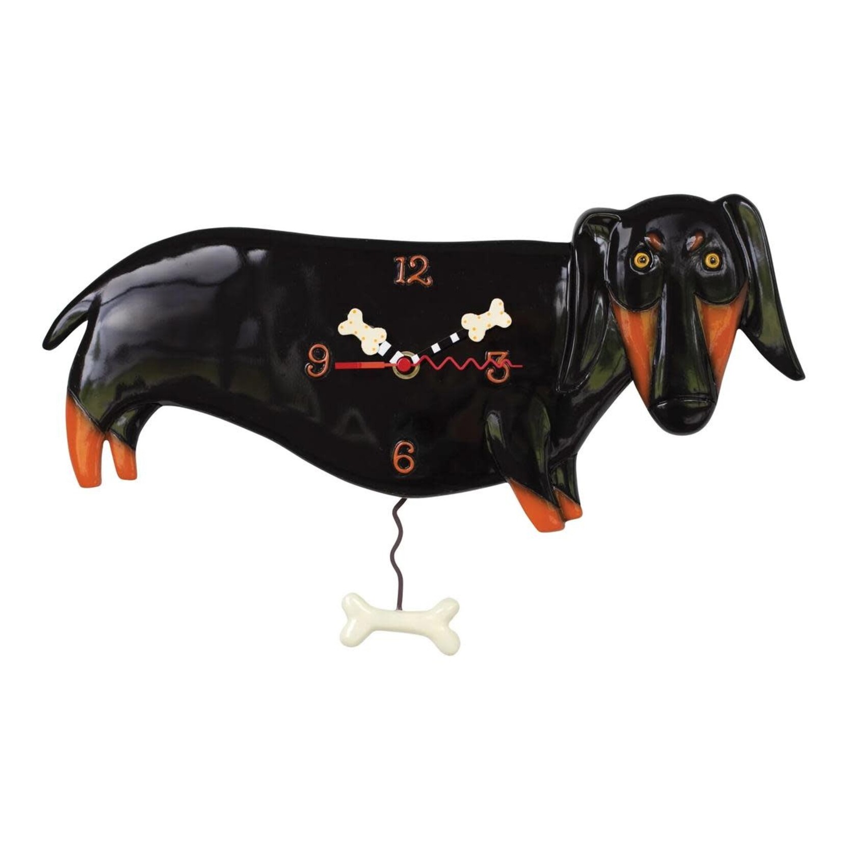 Otis Dachshund Wall Clock by Allen Designs