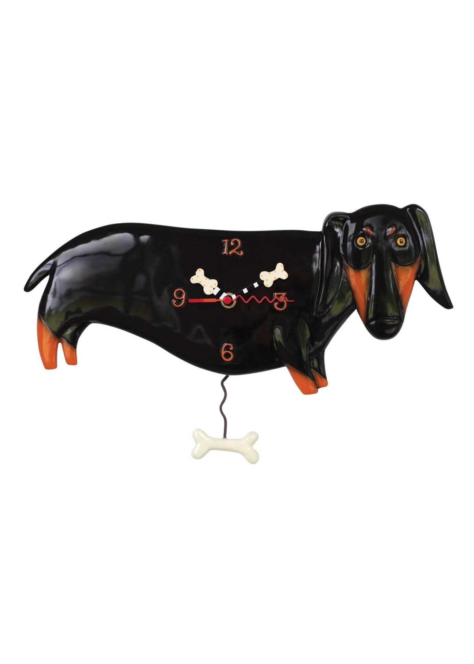 Otis Dachshund Wall Clock by Allen Designs