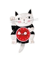 Lucky Cat Wall Clock