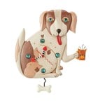 No Bones Dog Wall Clock