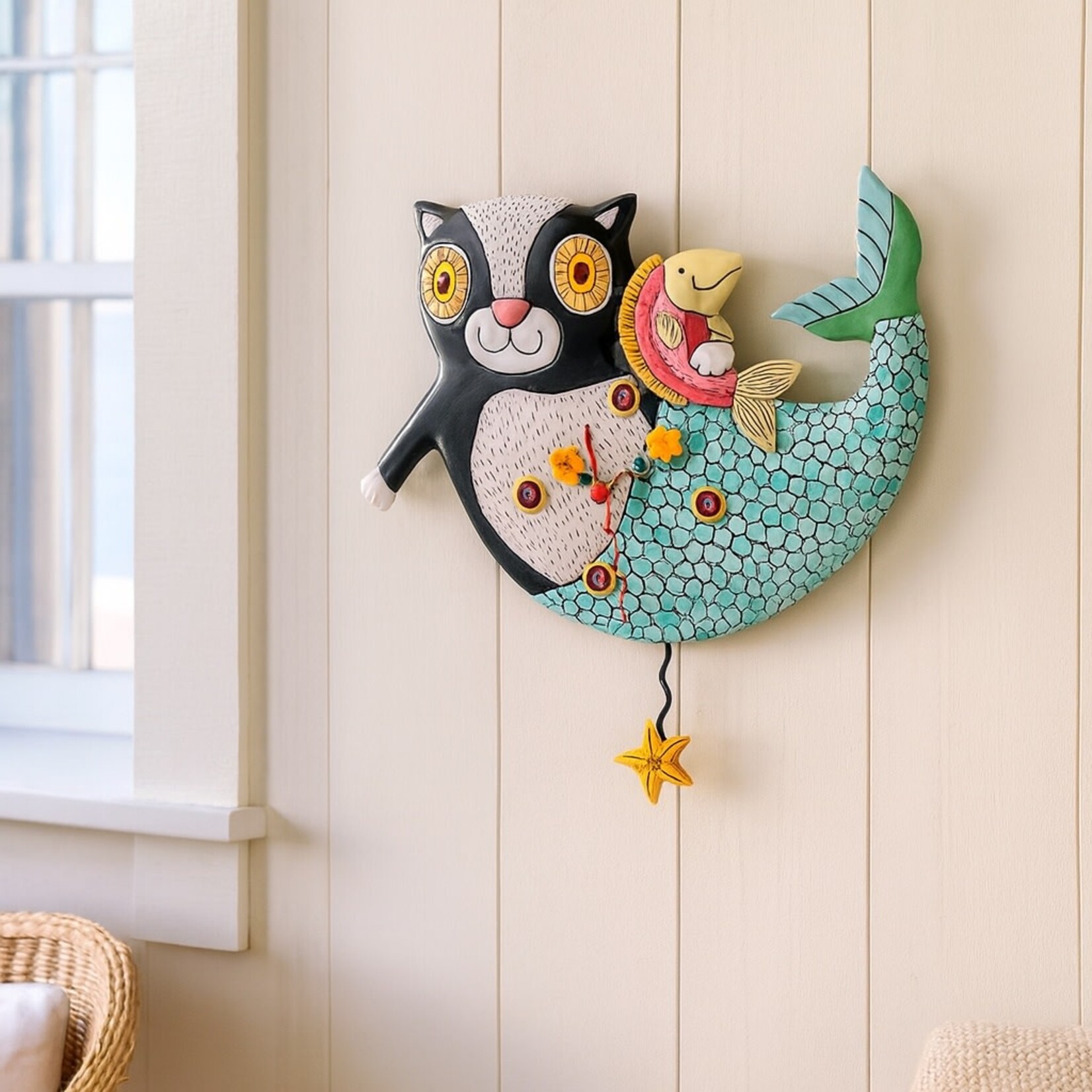 Enesco Canada Mercat Clock by Allen Designs