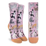 Good Luck Sock Women's Yoga Cats Socks