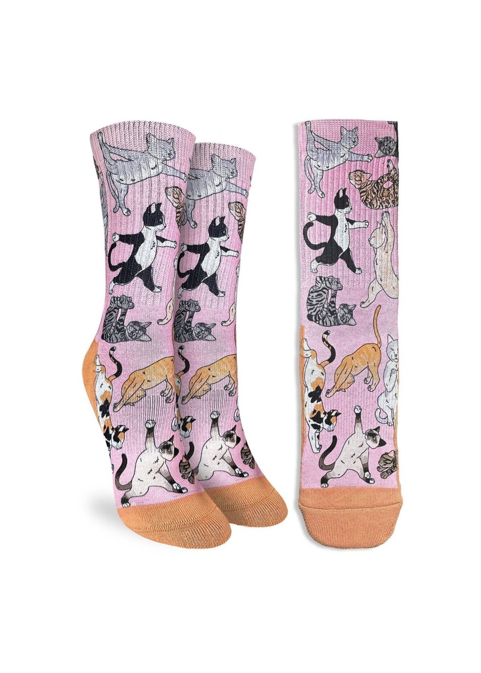 Women's Yoga Cats Socks