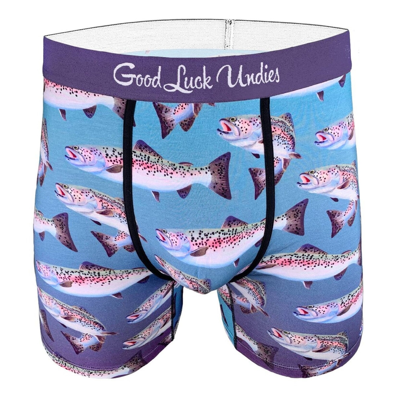 Good Luck Sock Men's Rainbow Trout Underwear