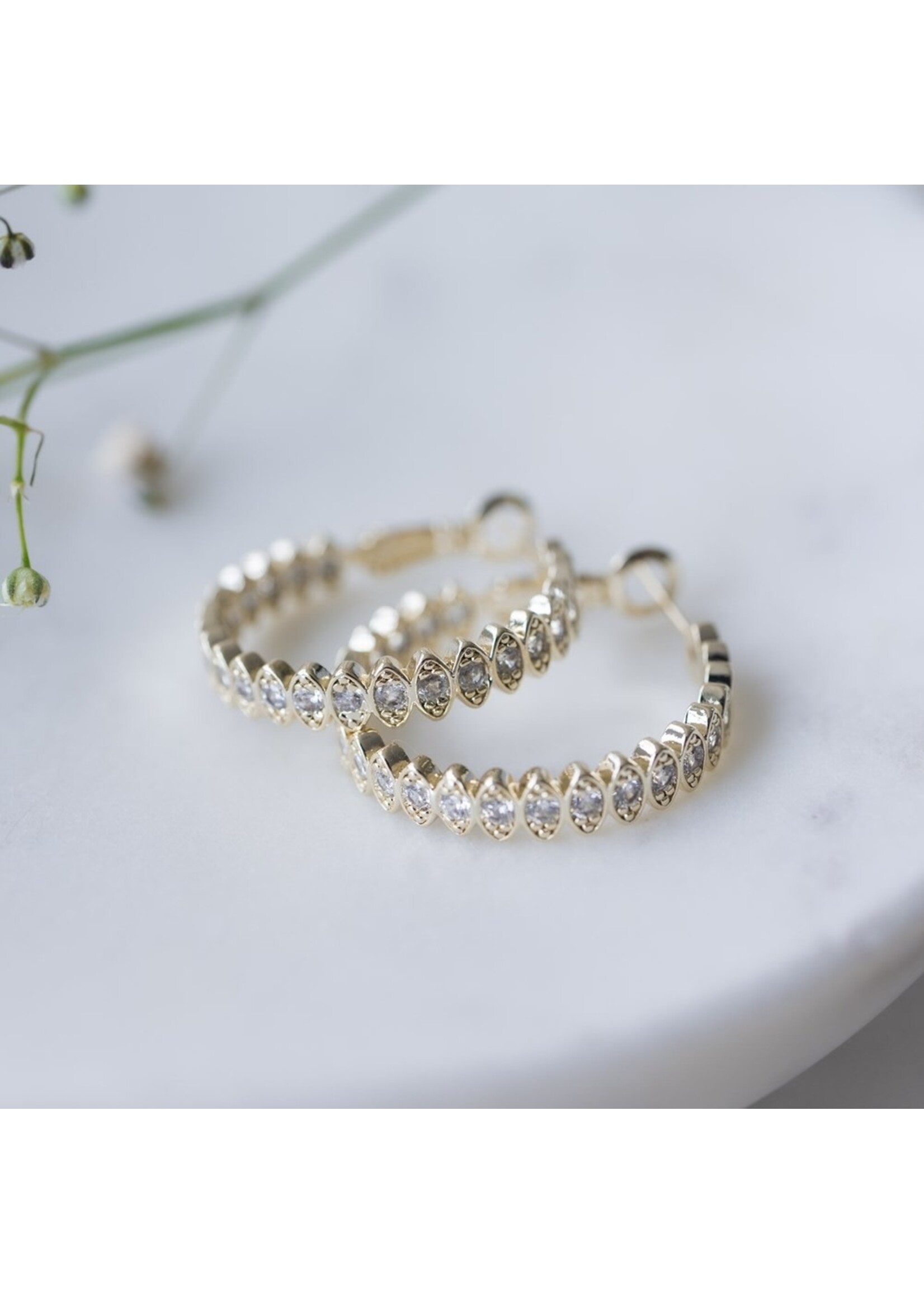 Glee Front & Centre Hoop Earrings