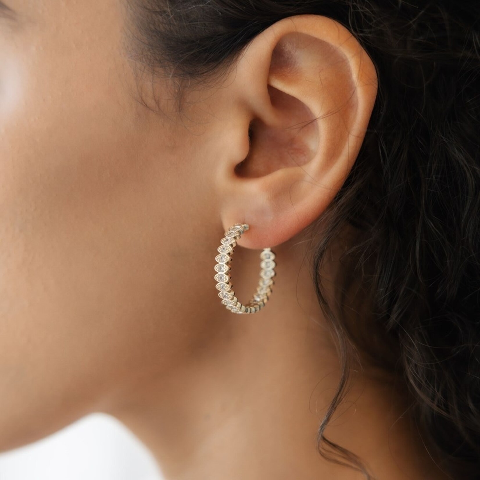 Glee Front & Centre Hoop Earrings