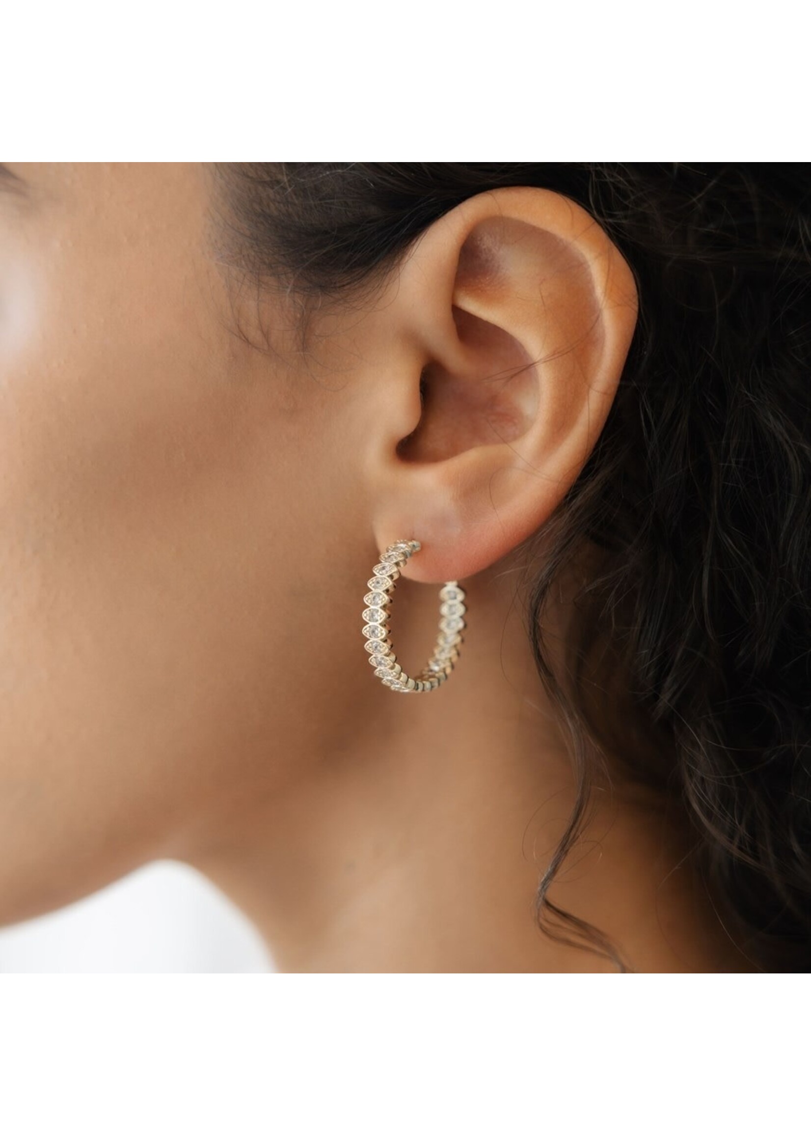 Glee Front & Centre Hoop Earrings