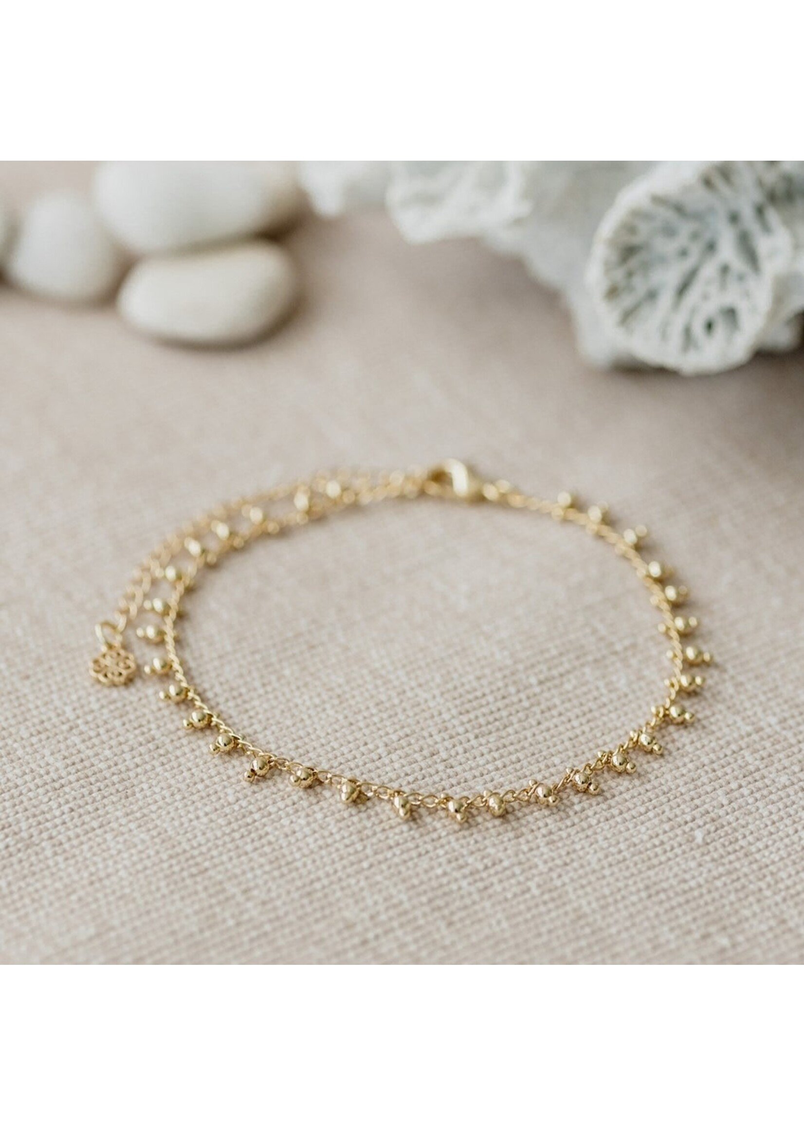 Glee Droplet Style Anklet Hypoallergenic